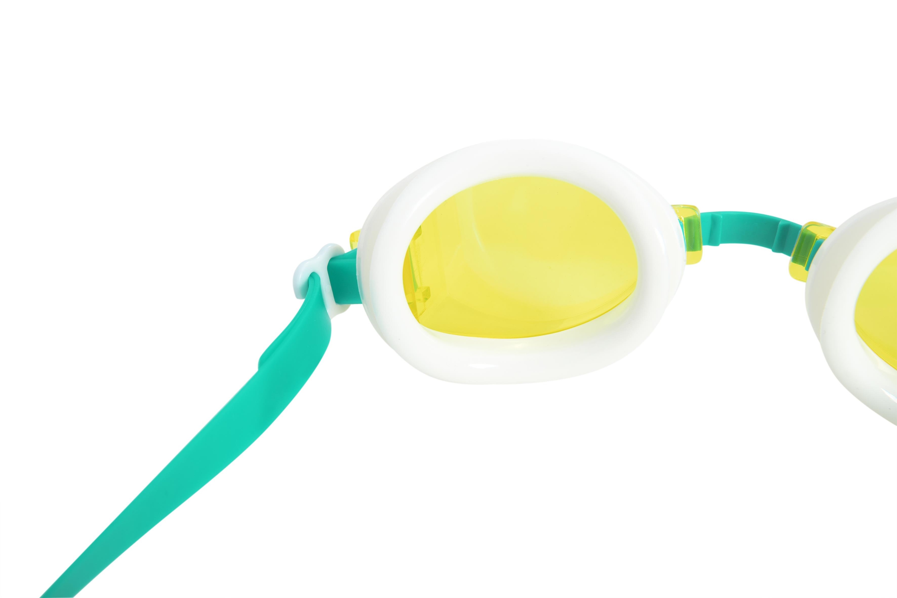 Aqua Burst Essential™ Schwimmbrille ab 7 Jahren, Gelb / Grün