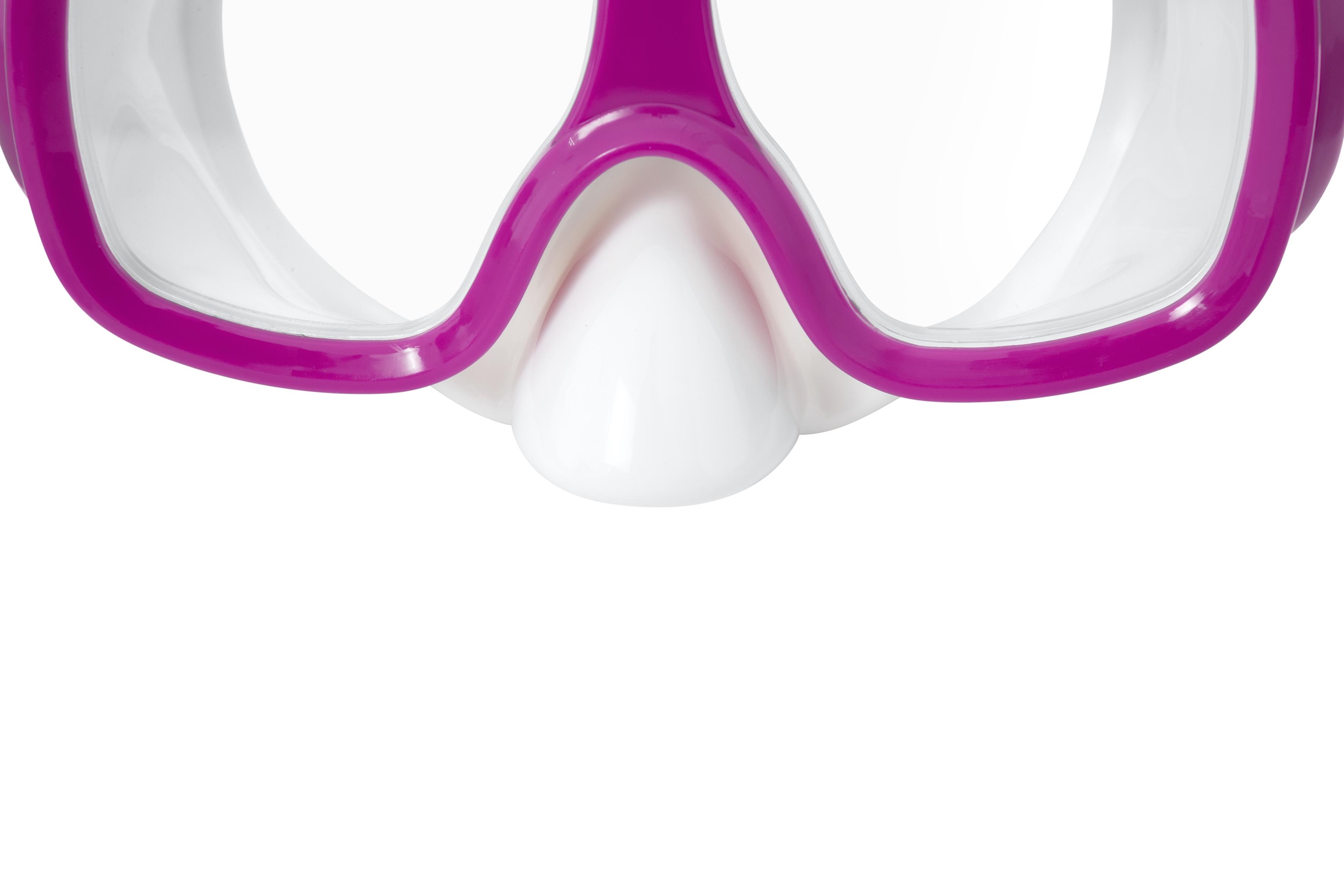 Explora Essential™ Tauchmaske ab 7 Jahren, Pink