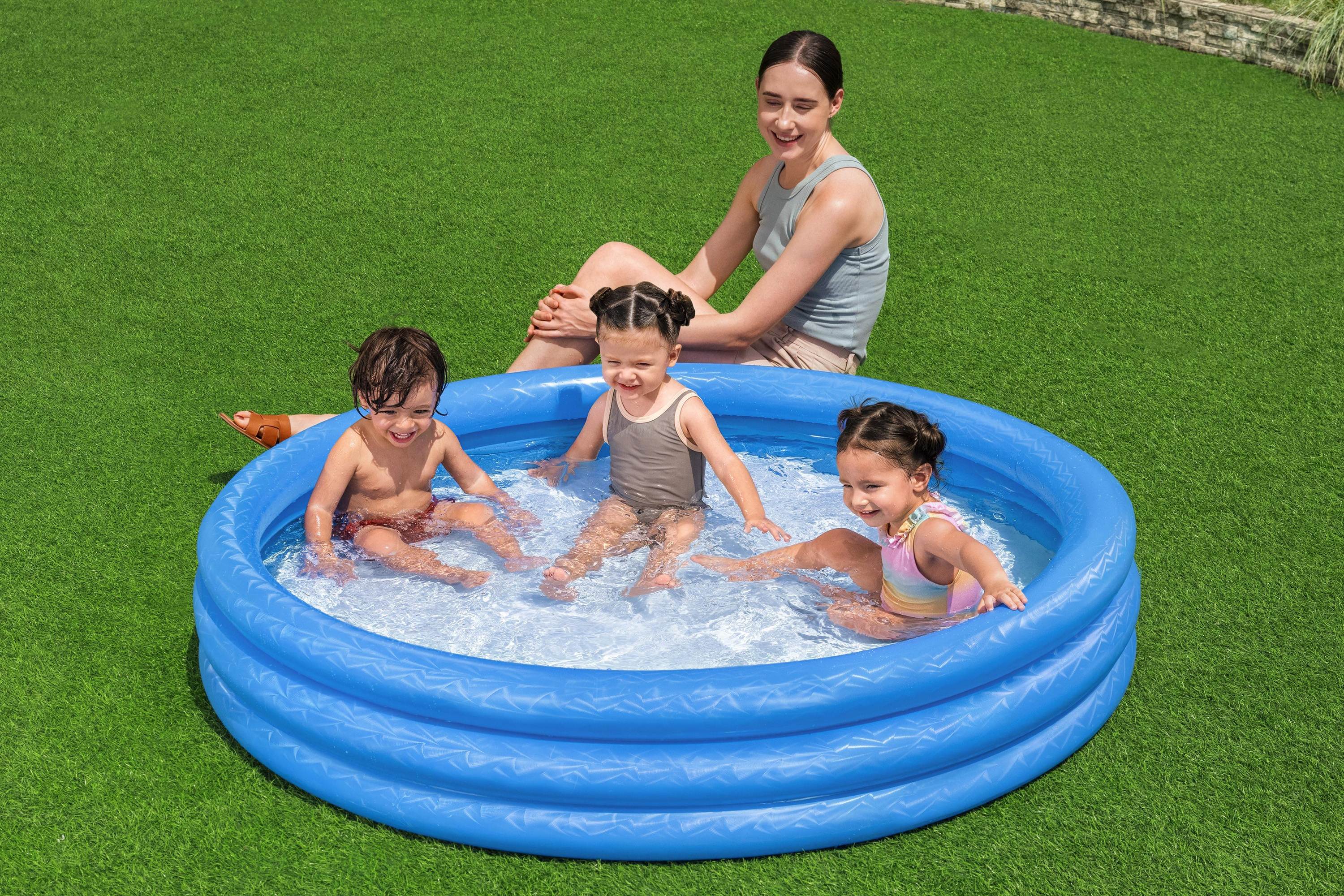 Planschbecken Splash 'n Smile™ Ø 152 x 30 cm, sortiert