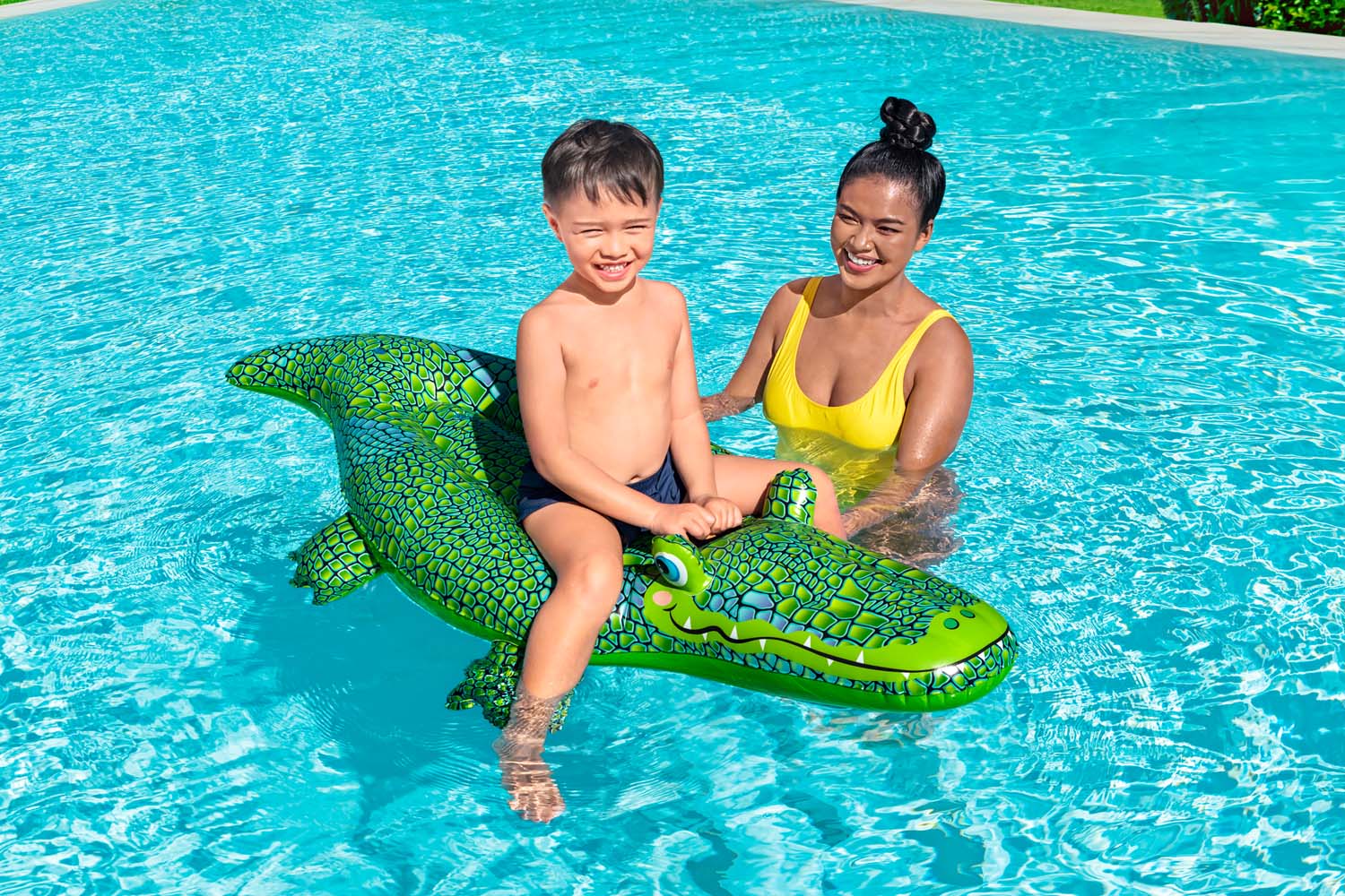 Schwimmtier Buddy Crocodile™ 152 x 71 cm