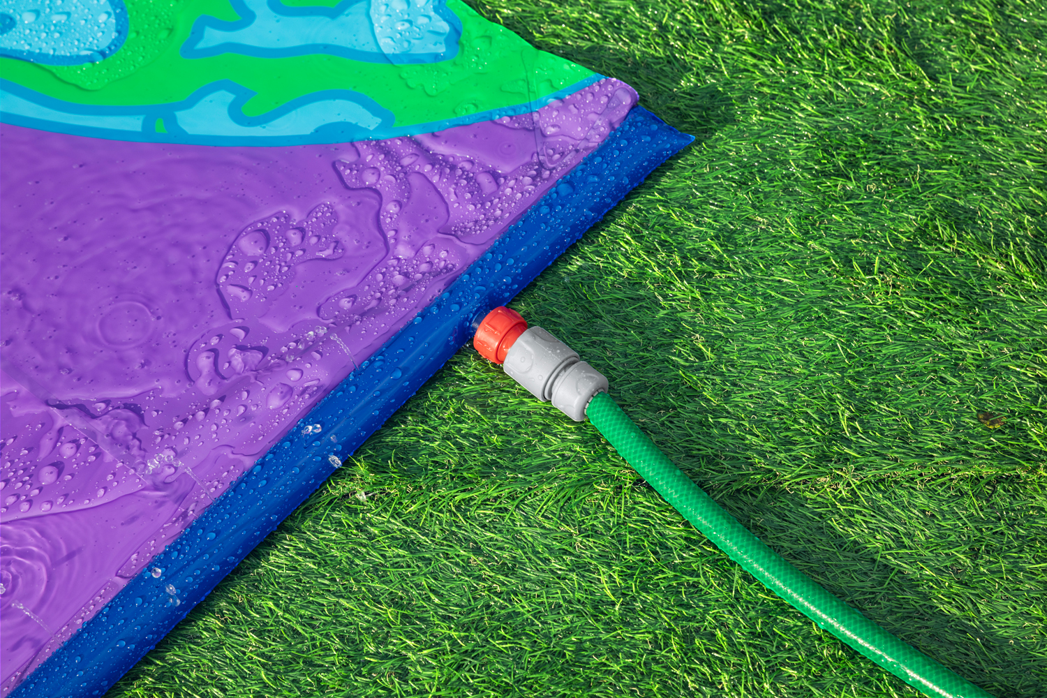 H2OGO!® 2-Personen-Rutsche Lunar Launch™ 488 x 138 cm