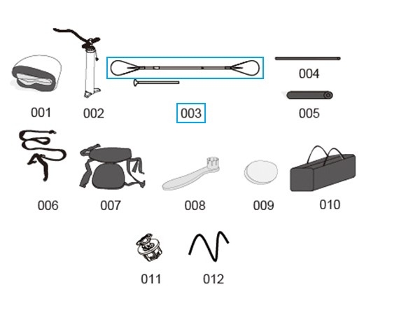 Bestway® Spare Part Oar for Hydro-Force™ SUPs (2018 - 2019)