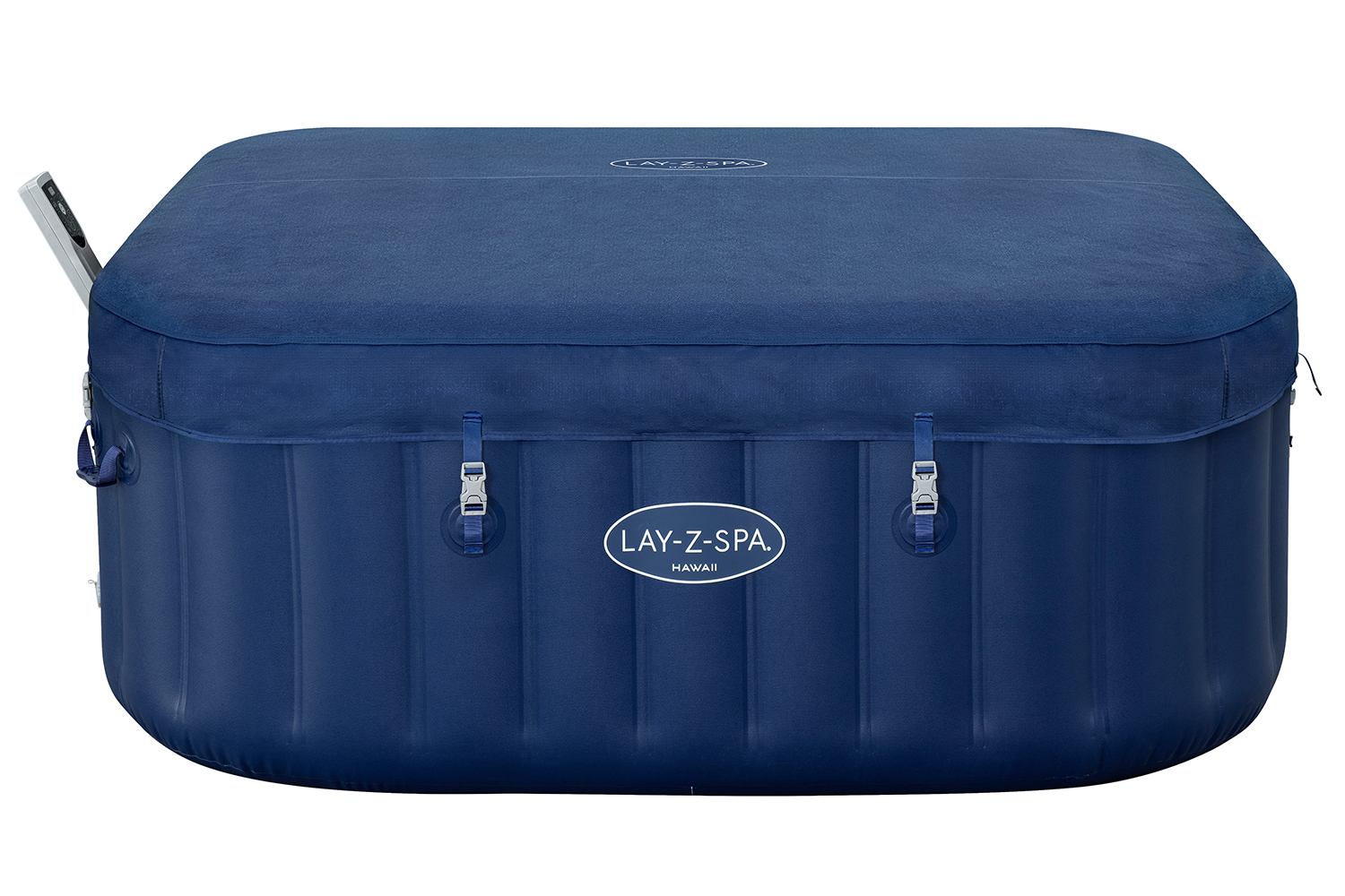 LAY-Z-SPA® Energiespar-Whirlpool Hawaii AirJet™ mit App-Steuerung, für 6 Personen, 180 x 180 x 71 cm, Kobaltblau