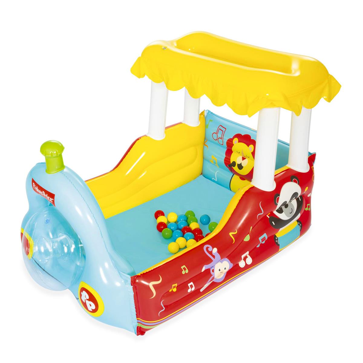 Fisher-Price® 52" x 37" x 35"/1.32m x 94cm x 89cm Train Ball Pit