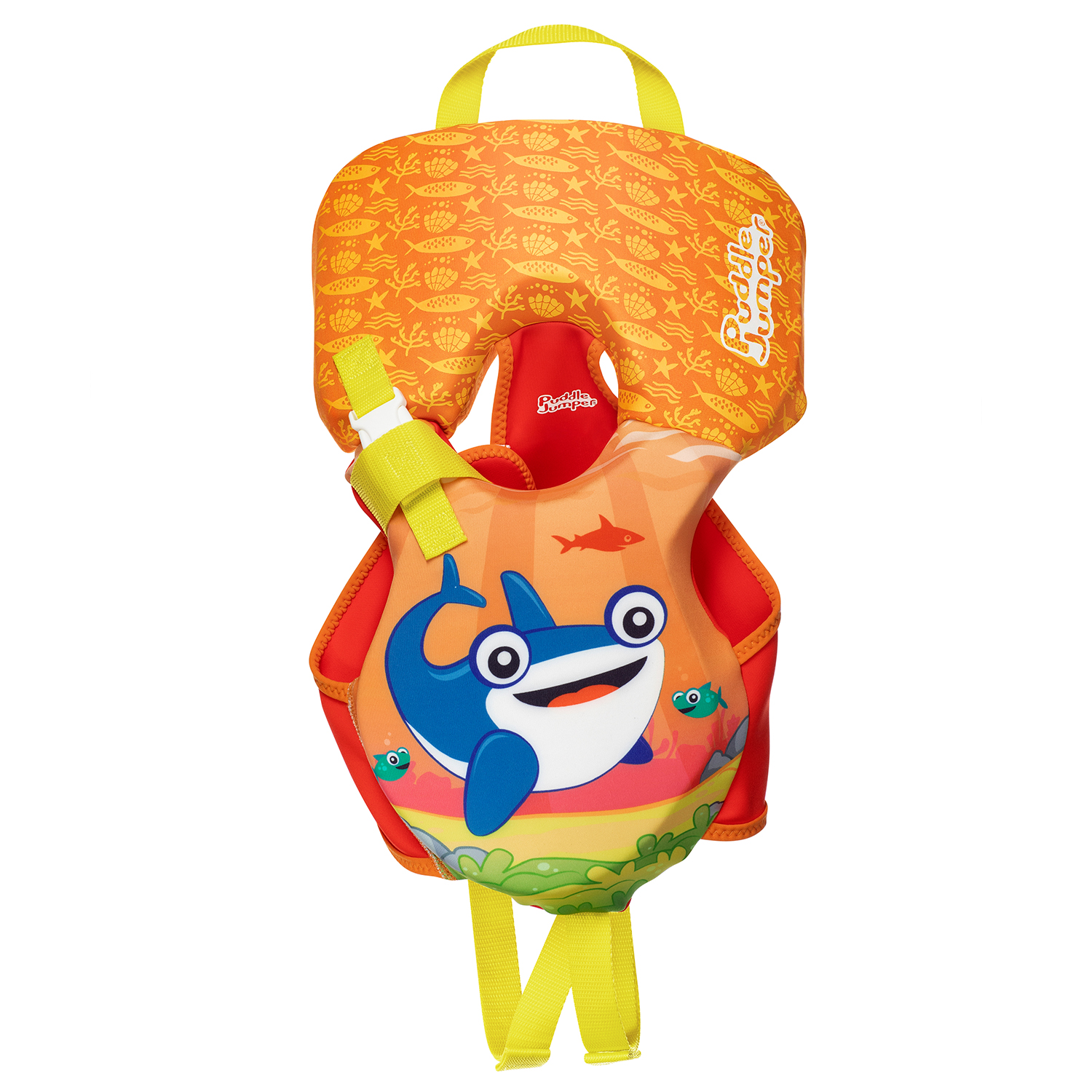 Puddle Jumper® Schwimmweste Kleiner Wal mit Textilbezug, 0-2 Jahre