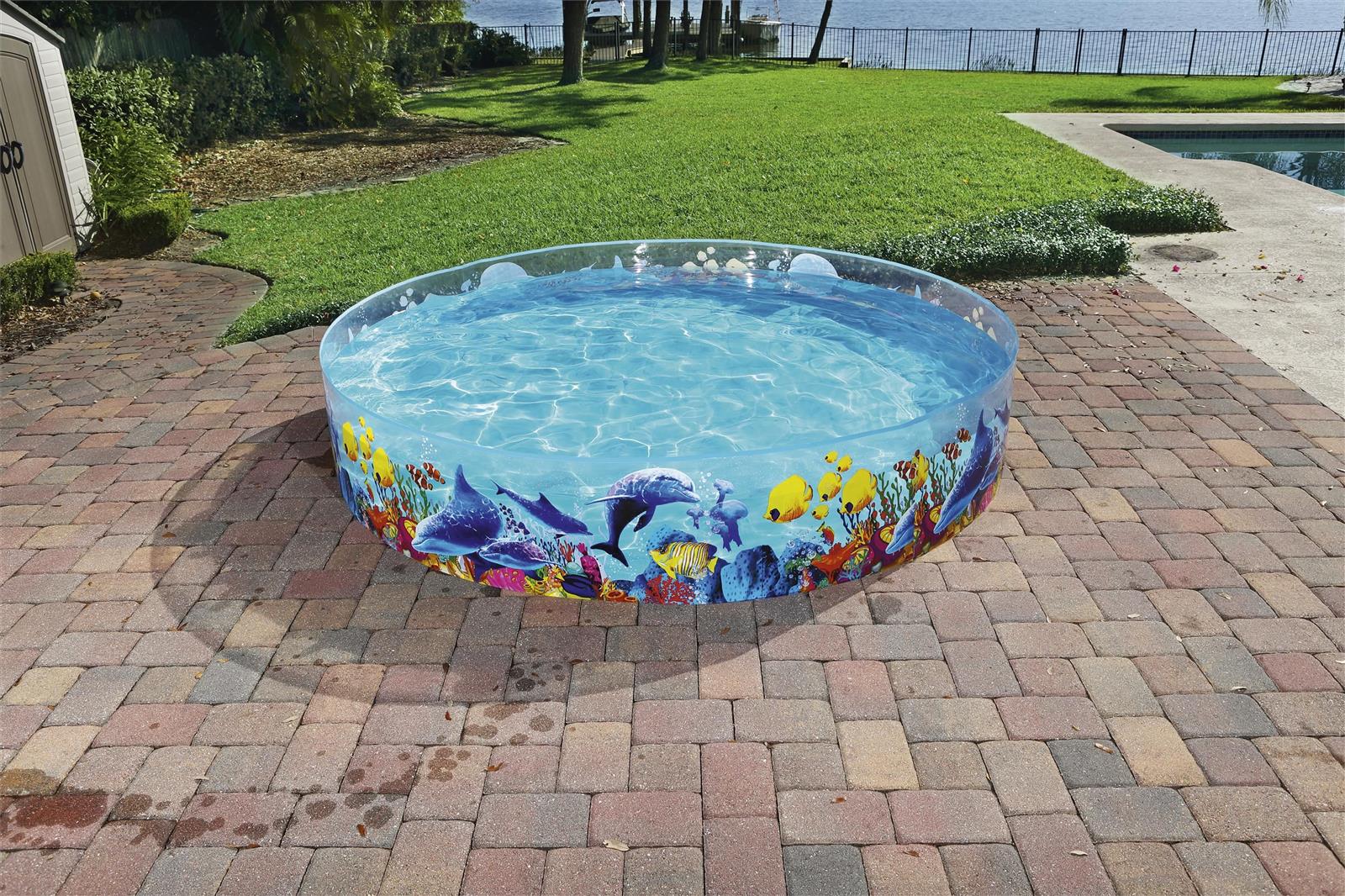 Bestway® ?8' x H18"/?2.44m x H46cm Fill 'N Fun Odyssey Pool