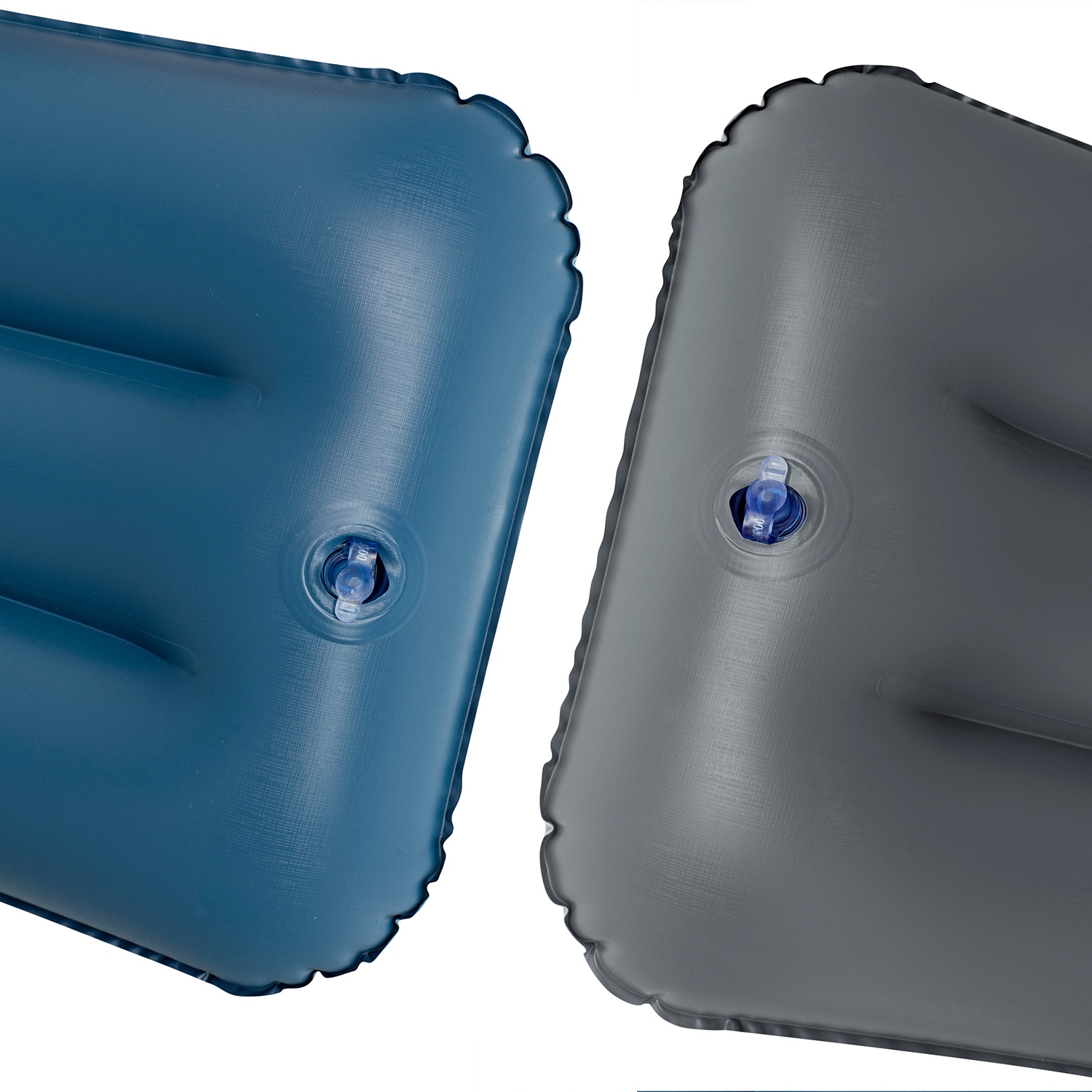 Aufblasbares Camping-Kissen 42 x 26 x 10 cm, sortiert Aufblasbares Camping-Kissen 42 x 26 x 10 cm, sortiert