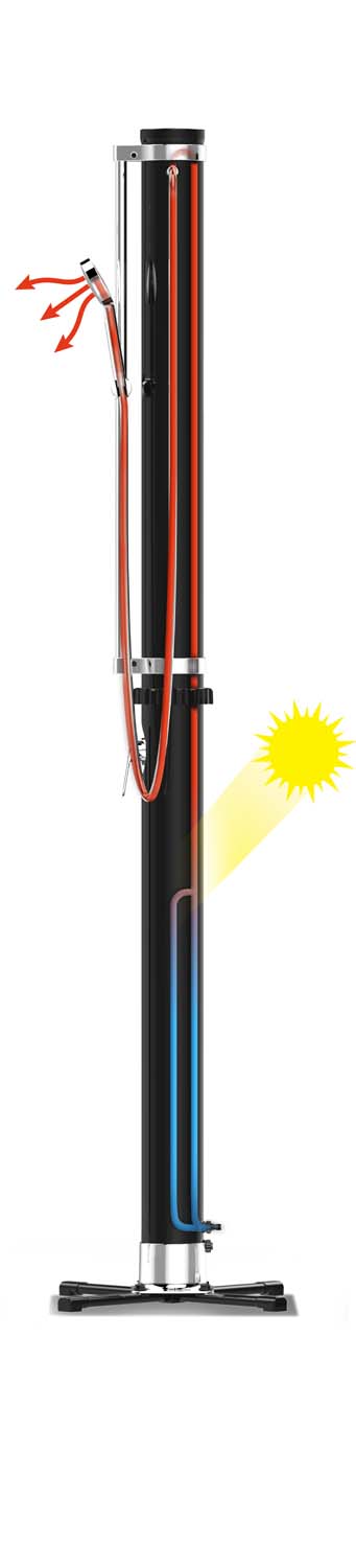 Gartendusche Solarflow™ 20 Liter