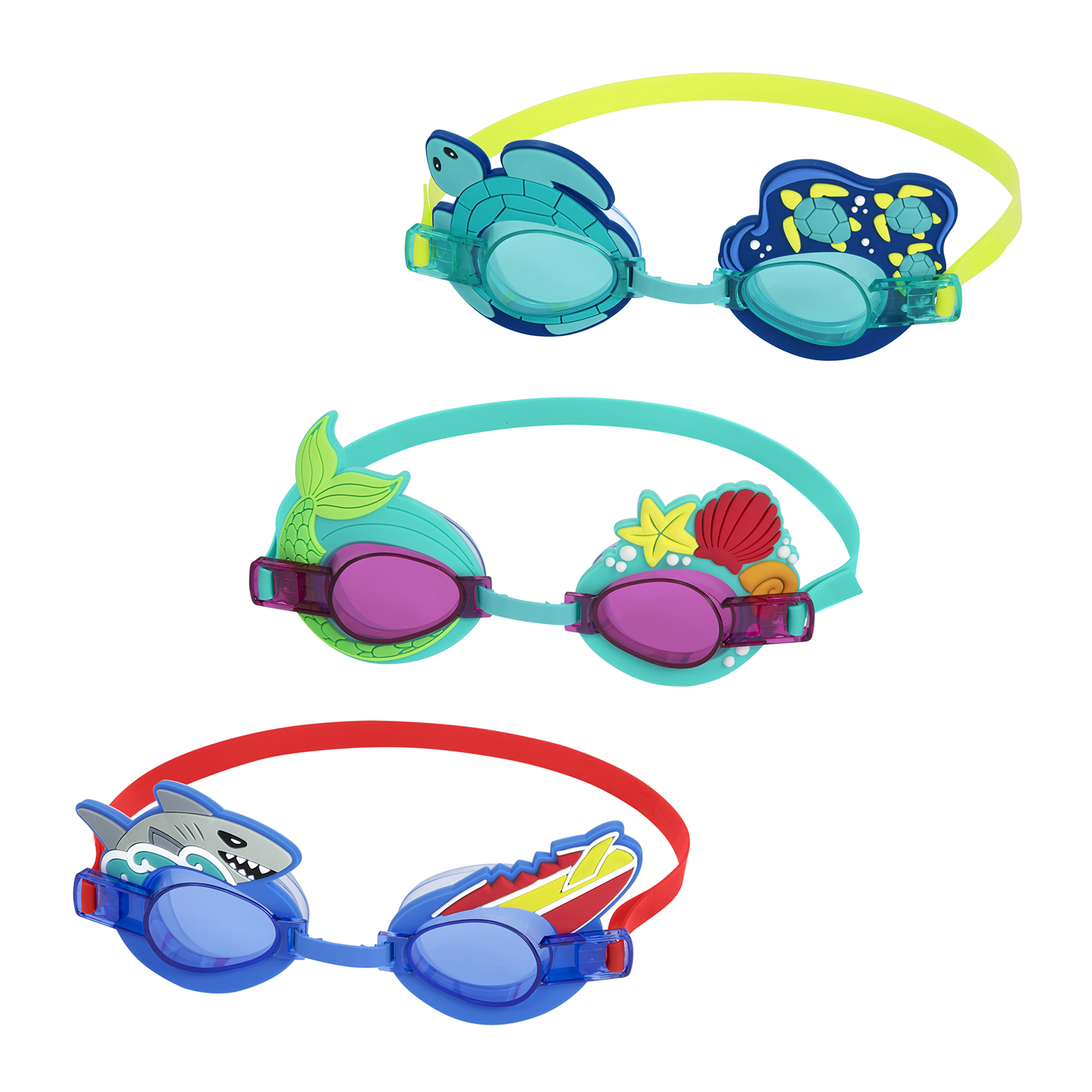 Aqua Pals™ Schwimmbrille ab 3 Jahren , sortiert