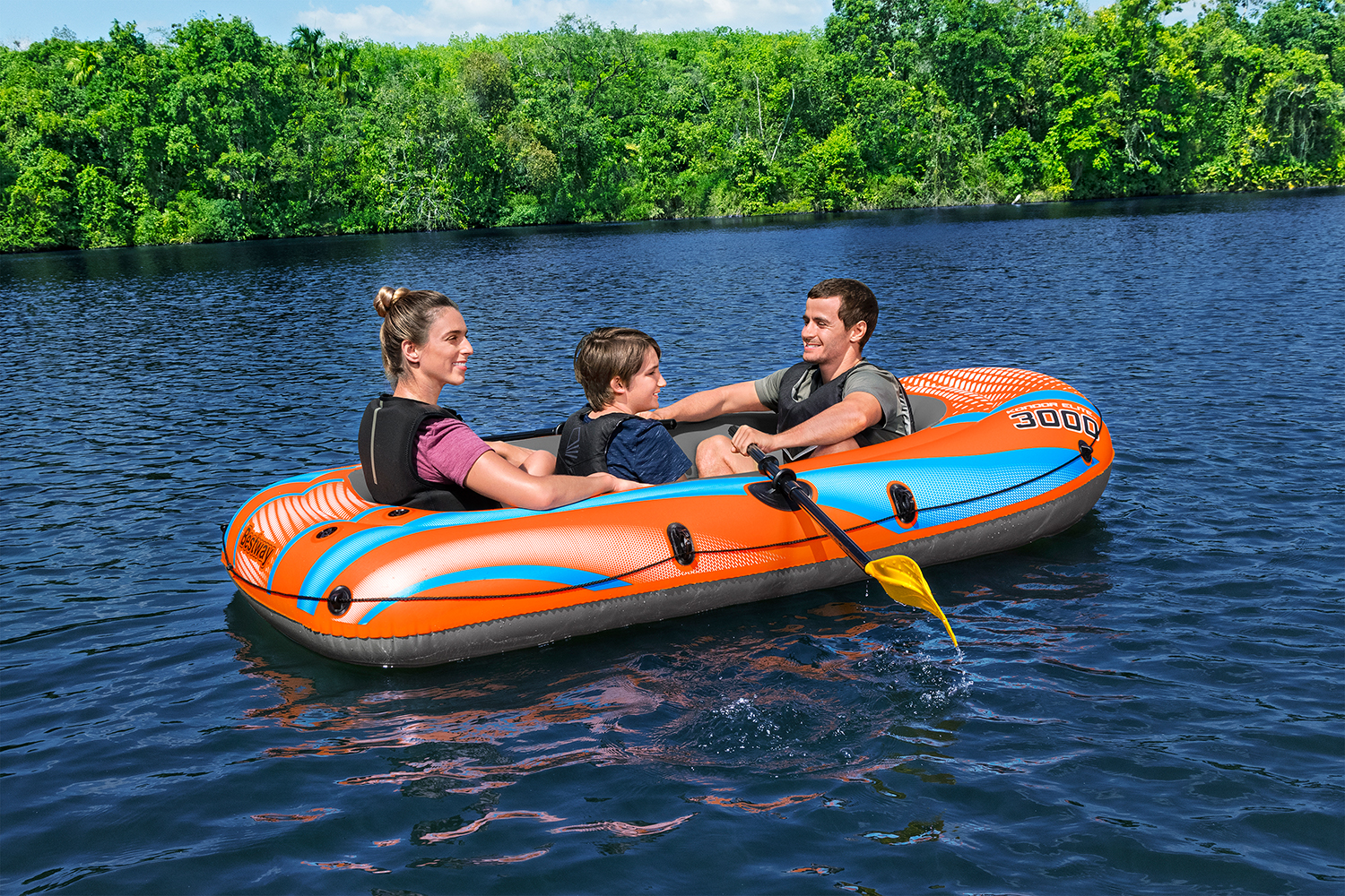 Schlauchboot-Set Kondor Elite™ 3000 246 x 122 x 45 cm