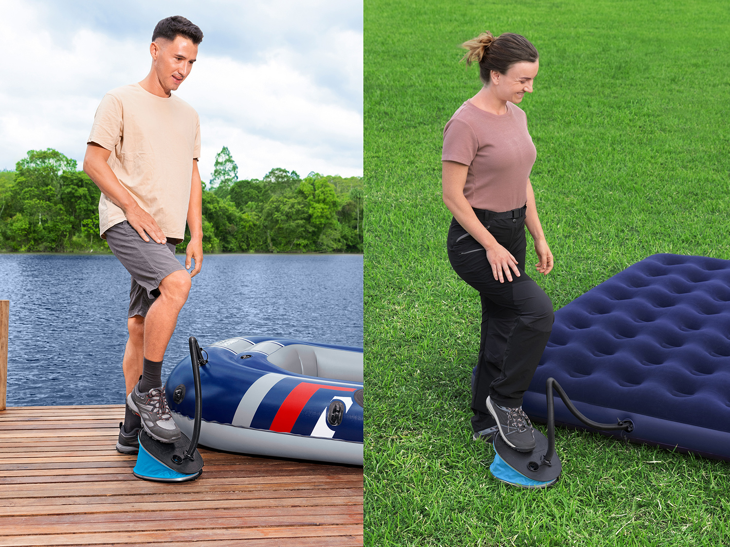 Air Step™ Pro Fußpumpe 1.600 ml Air Step™ Pro Fußpumpe 1.600 ml