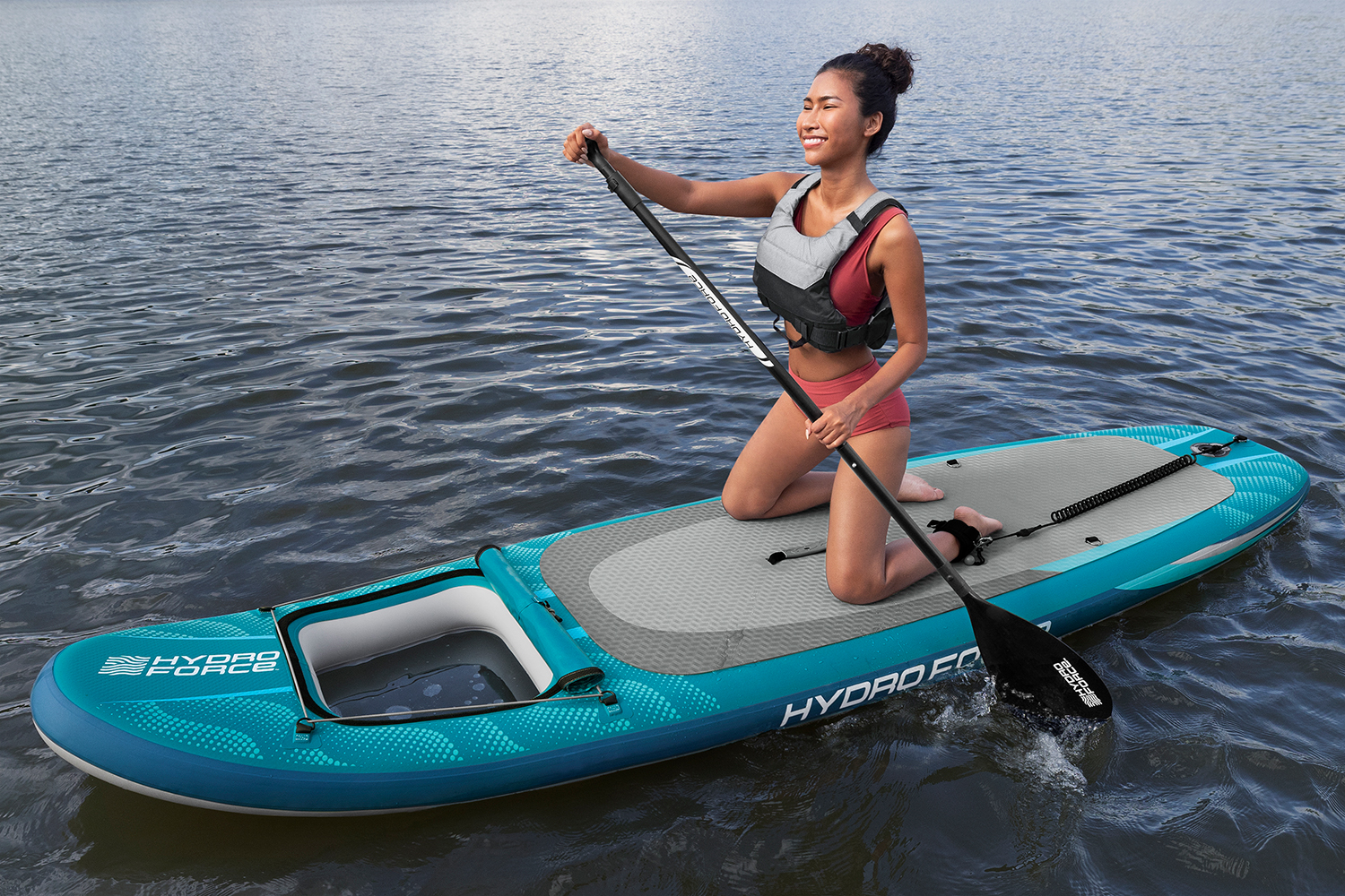 Hydro Force® SUP Freizeit Board-Set Aqua Drifter™ View 335 x 91,5 x 15 cm Hydro Force® SUP Freizeit Board-Set Aqua Drifter™ View 335 x 91,5 x 15 cm