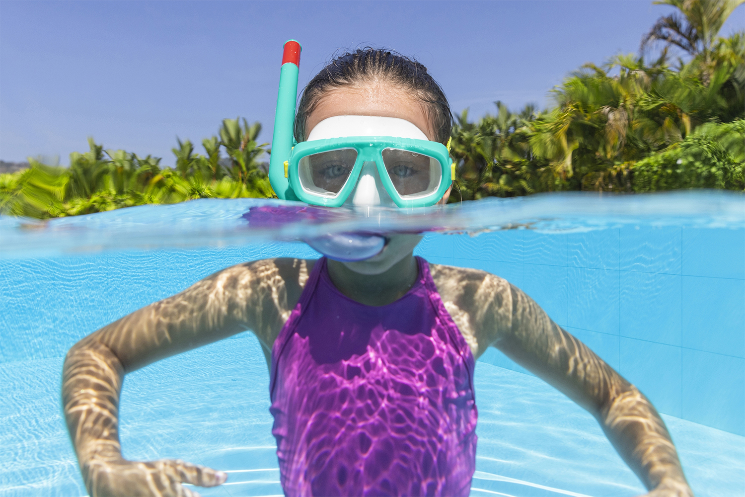 Aqua Champ Essential™ Schnorchel-Set ab 3 Jahren, sortiert