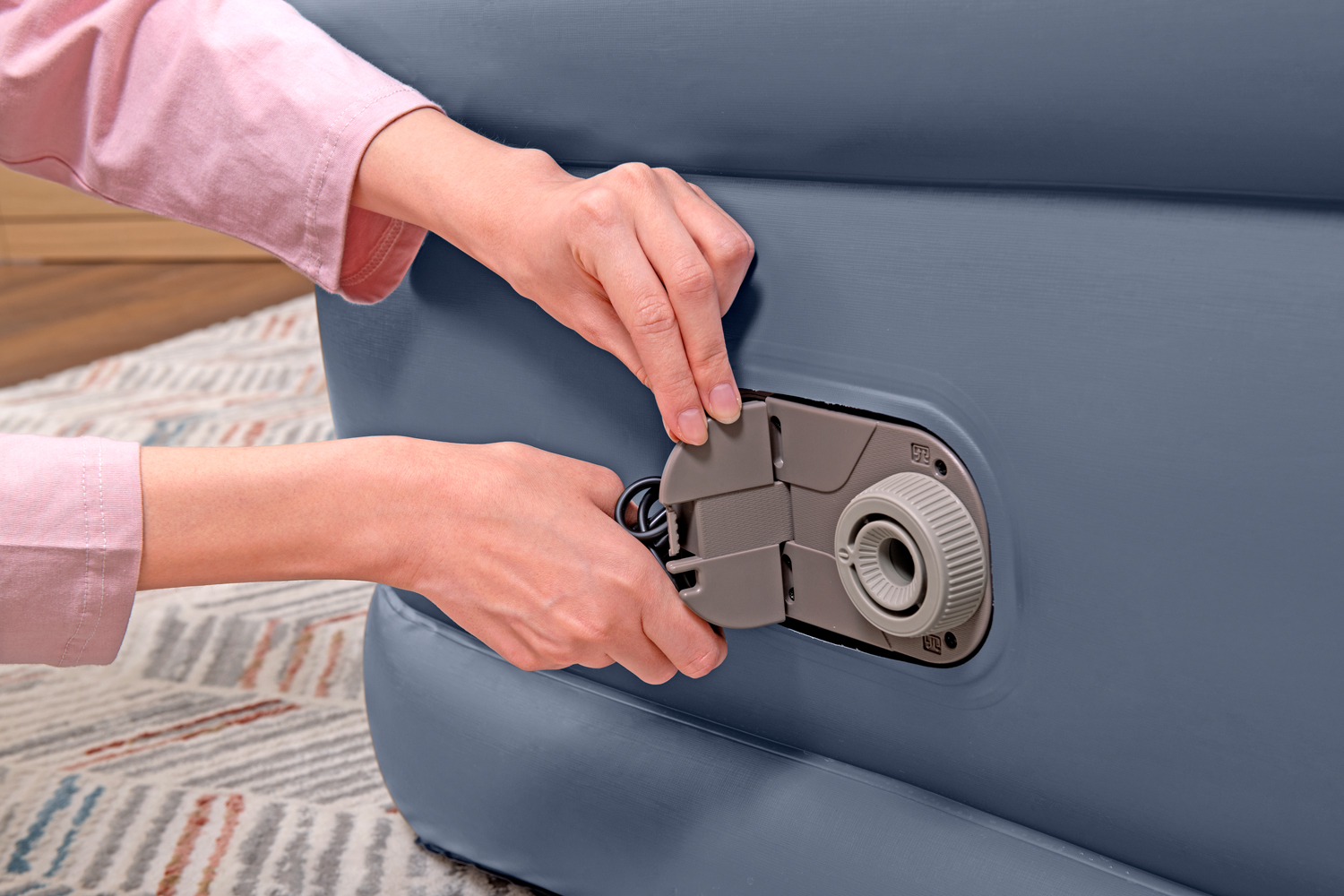 TriTech™ Single-Luftbett mit integrierter Elektropumpe 191 x 97 x 51 cm