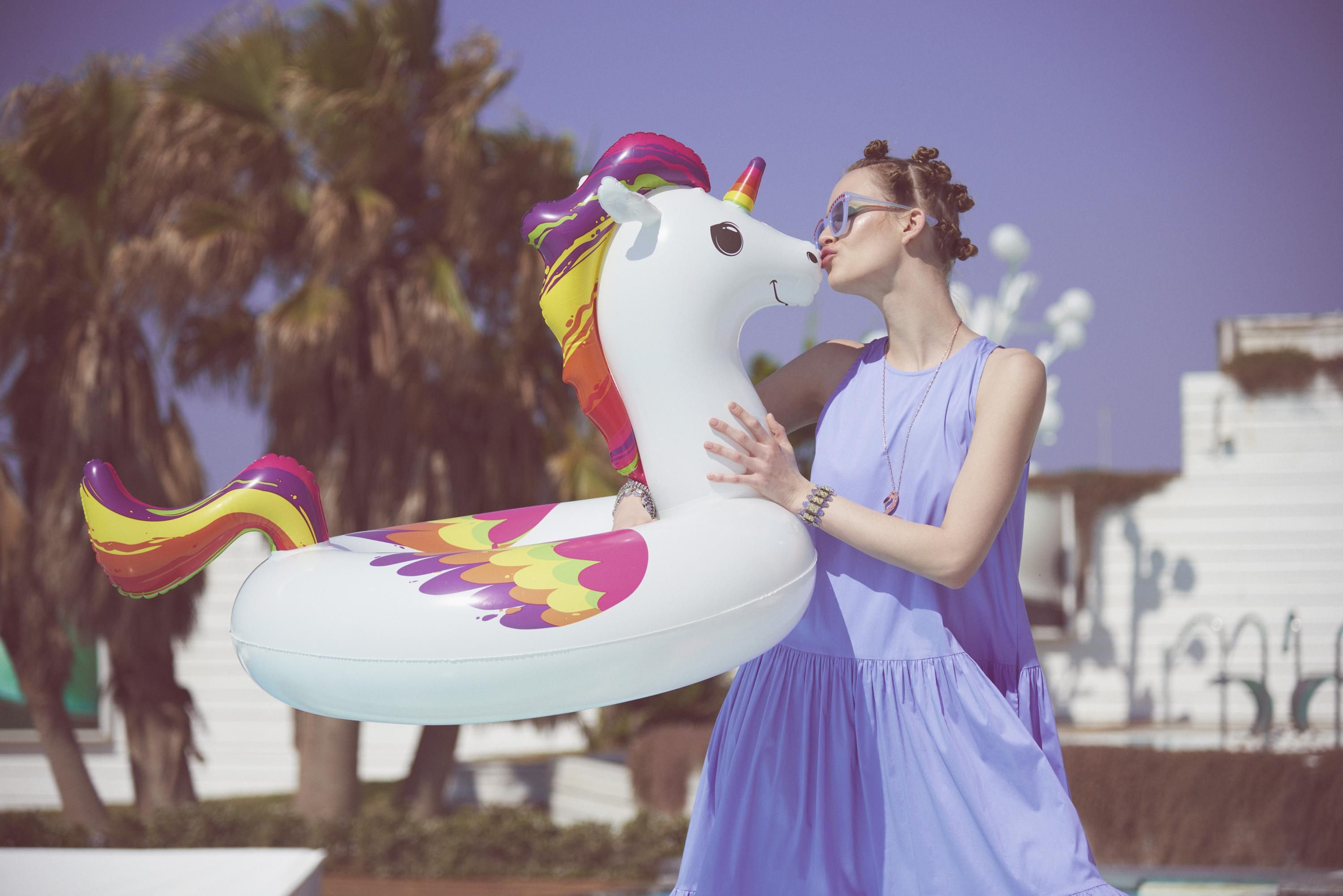 Schwimmring Fantasy Unicorn™ 119 x 91 cm