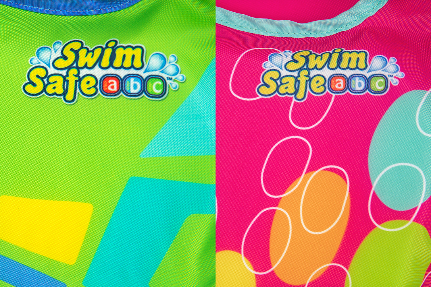 Swim Safe ABC™ Schwimmflügelweste Stufe B AquaStar™ mit Textilbezug 3-6 Jahre, sortiert