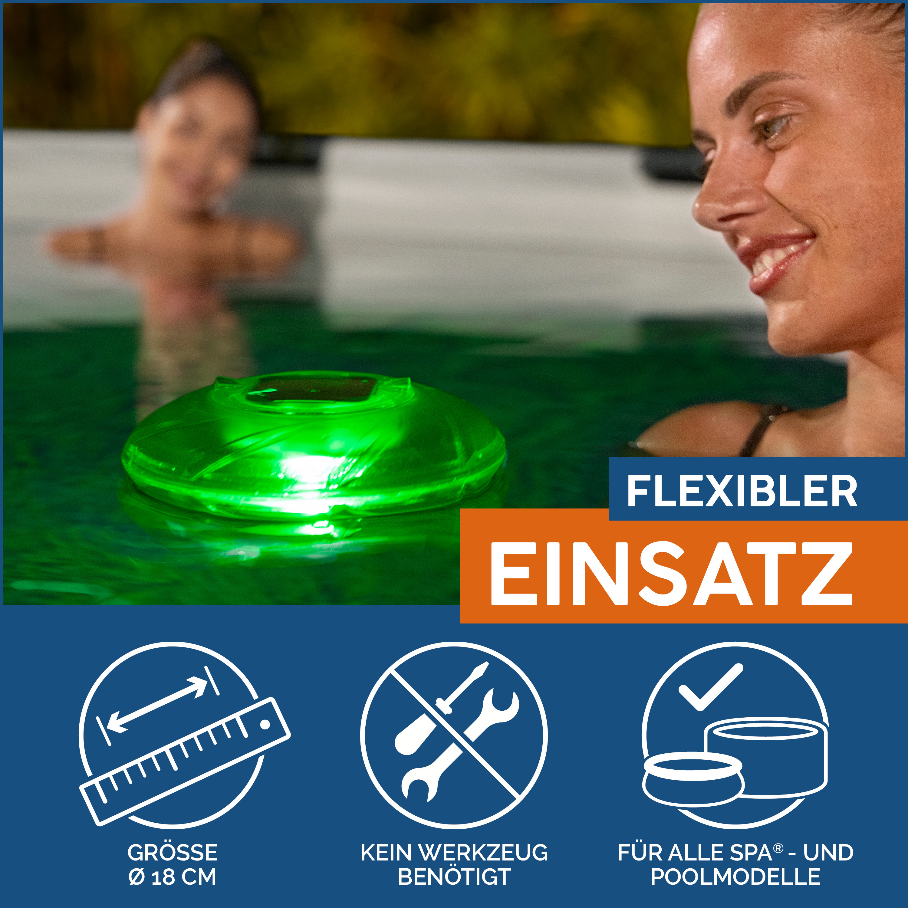 Flowclear™ Solar-Float Lamp
