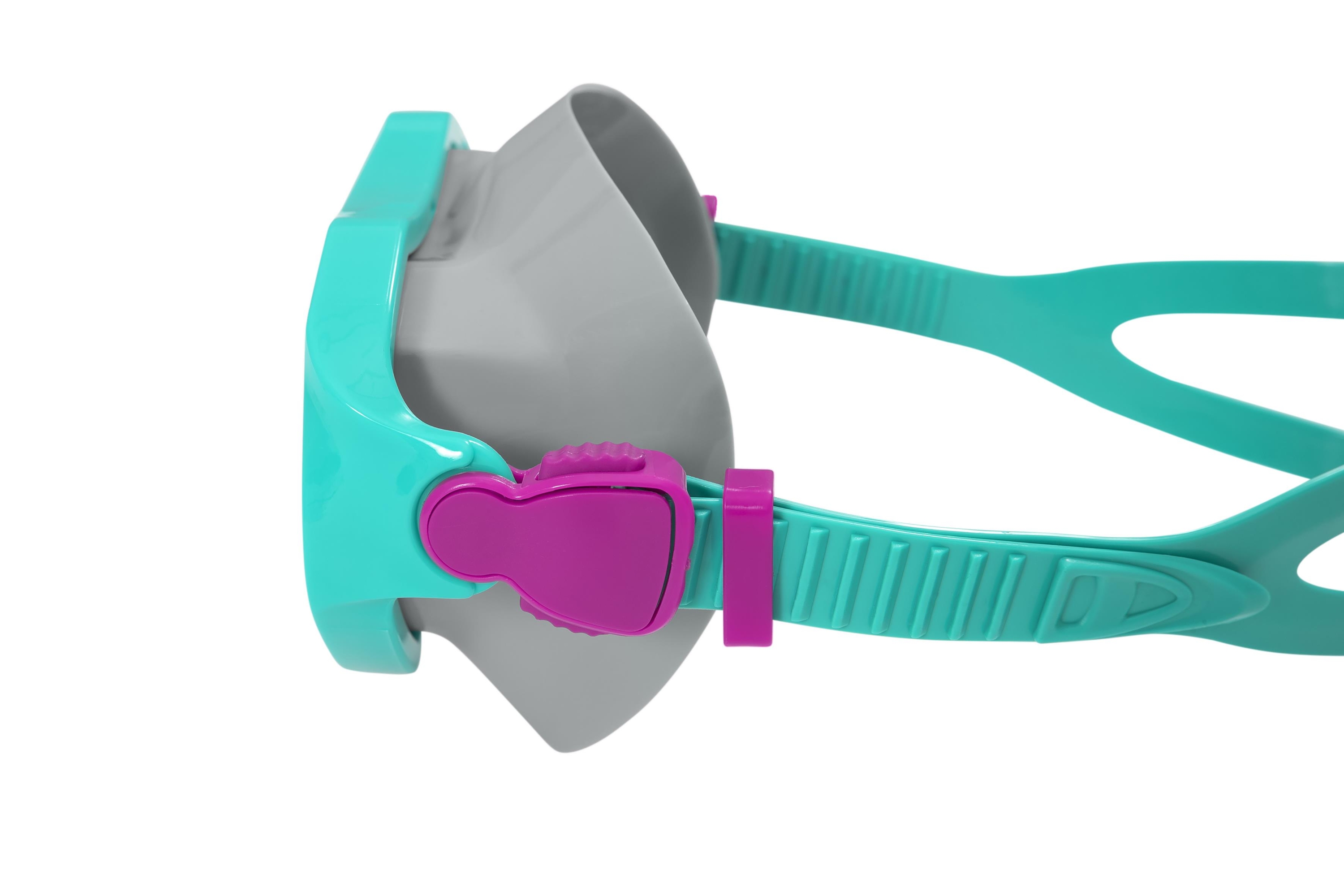 Crusader™ Tauchmaske ab 7 Jahren, Türkis