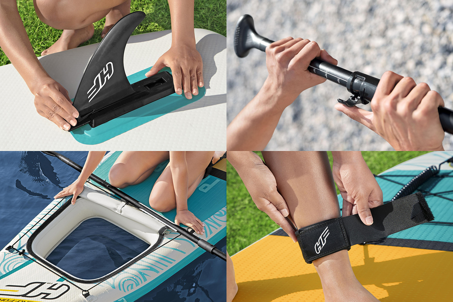 Hydro-Force™ SUP Touring Board-Set Panorama 340 x 89 x 15 cm Hydro-Force™ SUP Touring Board-Set Panorama 340 x 89 x 15 cm