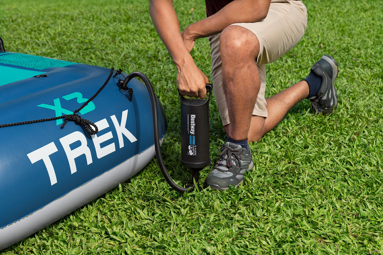 Hydro Force® Schlauchboot-Set Trek™ X3 294 x 137 x 39 cm