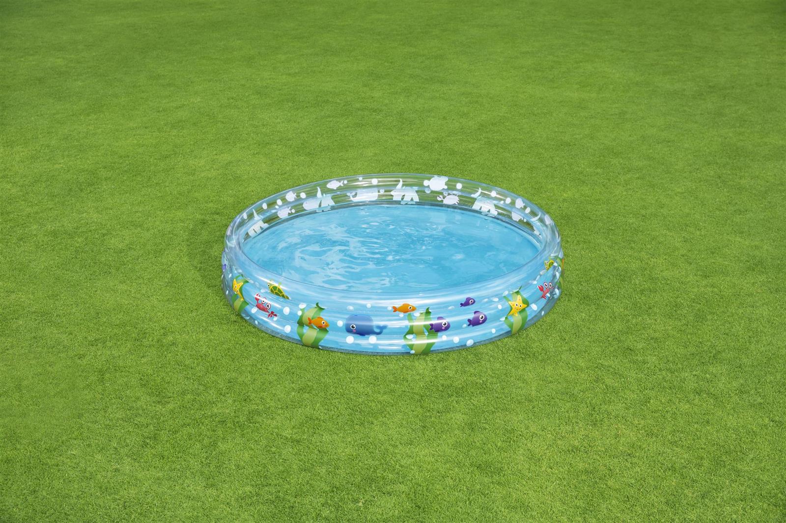 Bestway® ?6' x H13"/?1.83m x H33cm Deep Dive 3-Ring Pool