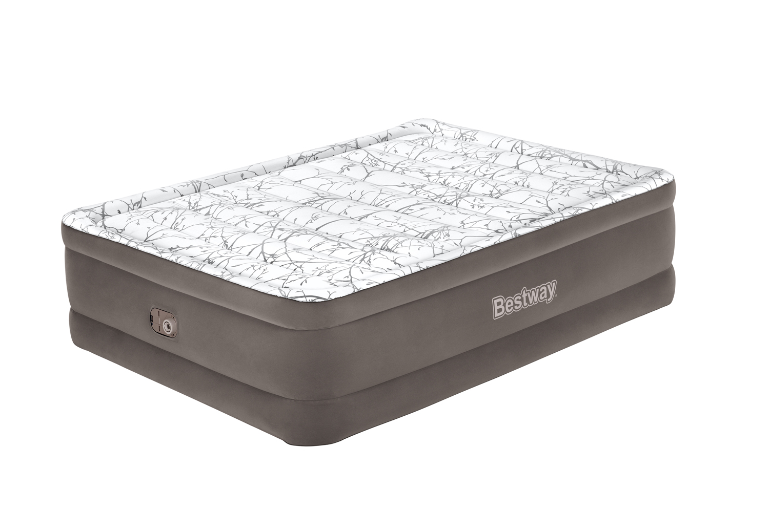 TriTech™ Doppelluftbett Fashion Flock™ mit integrierter Elektropumpe 203 x 152 x 56 cm