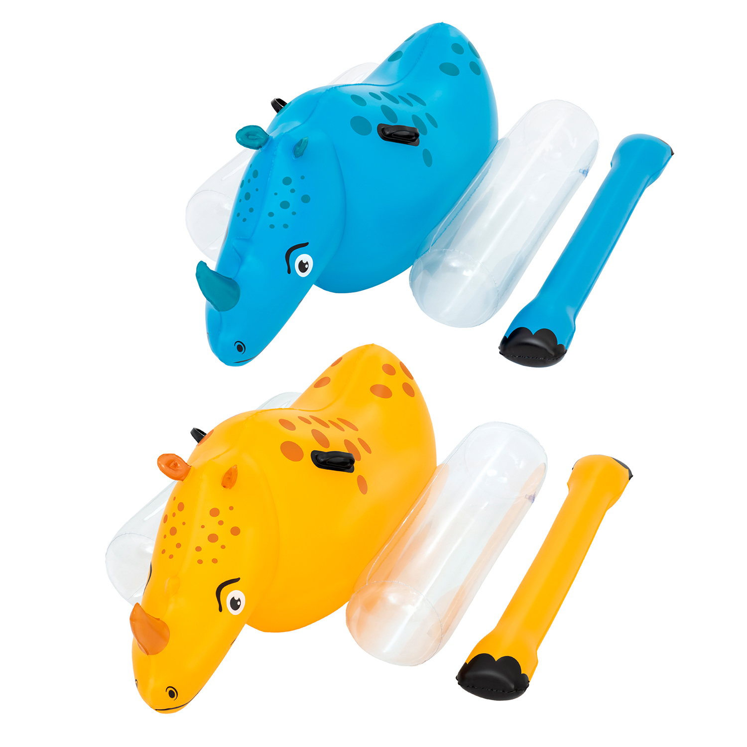 Kinder-Poolspiel Nashorn für 2 Personen 148 x 89 x 61 cm