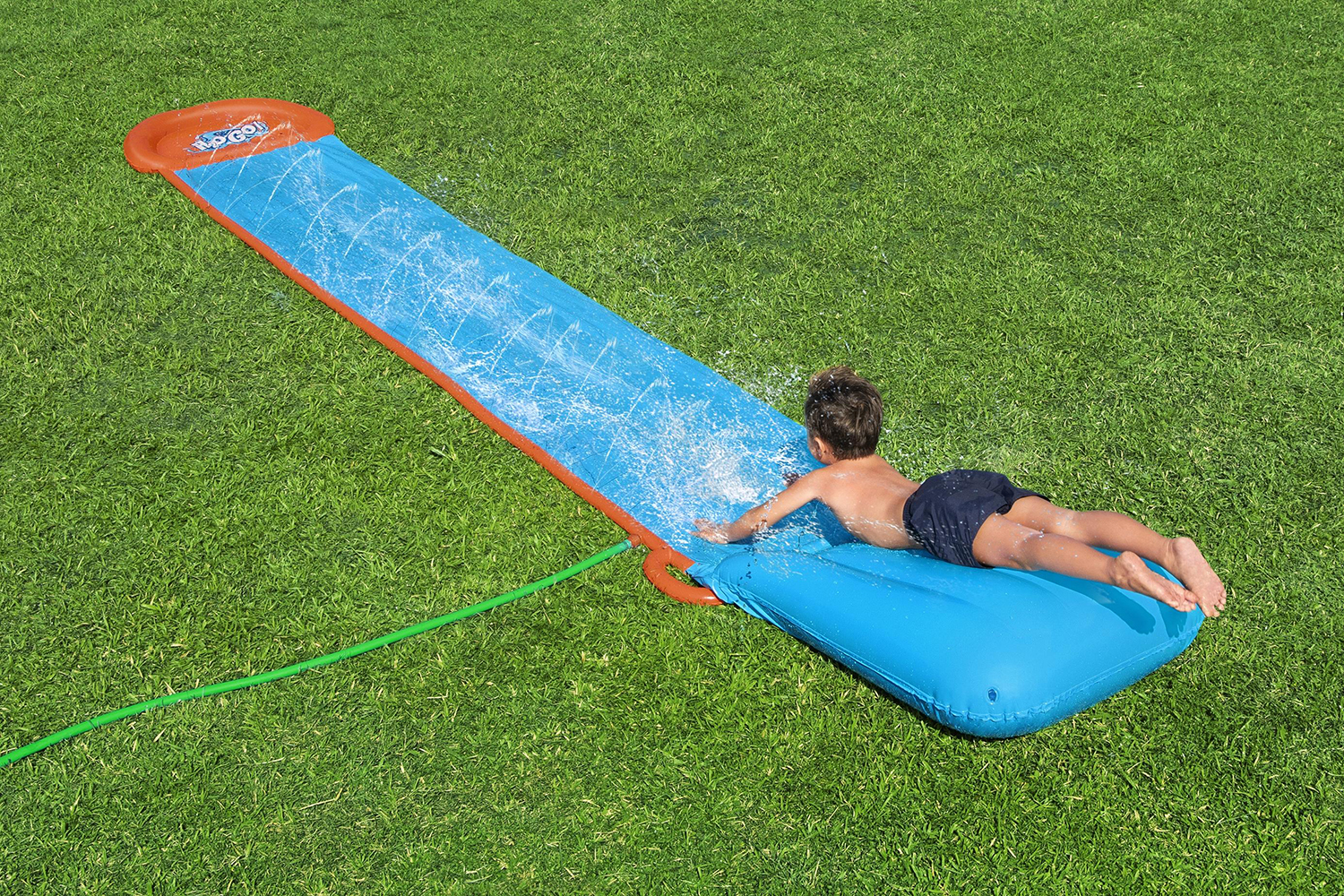 H2OGO!® 1-Person-Wasserrutsche Tsunami Splash Ramp™ 488 x 84 x 30 cm