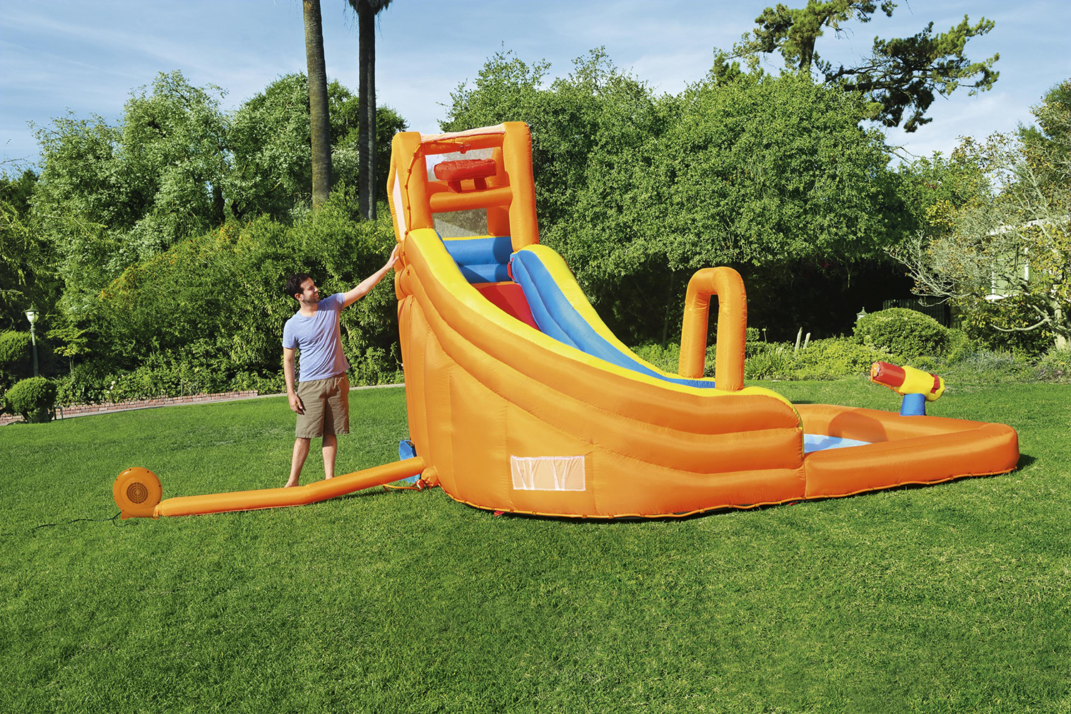 H2OGO!™ 12' x 10'6" x 8'10"/3.65m x 3.20m x 2.70m Turbo Splash Water Zone_Mega Water Park