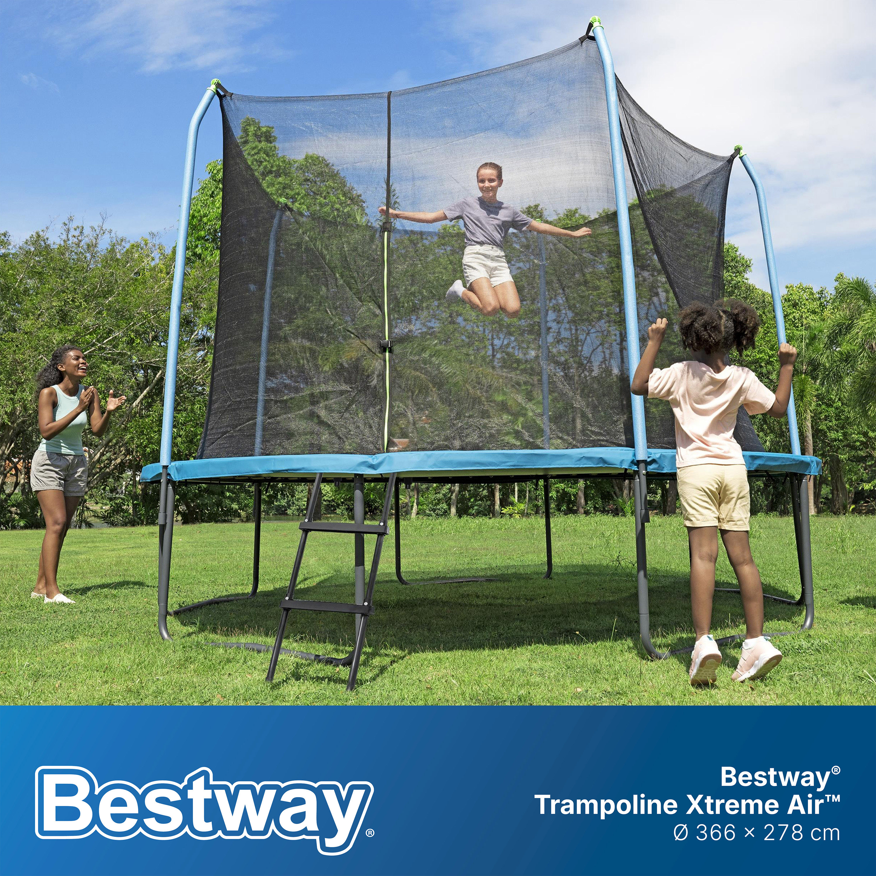 Trampolin Xtreme Air™ Ø 366 x 278 cm