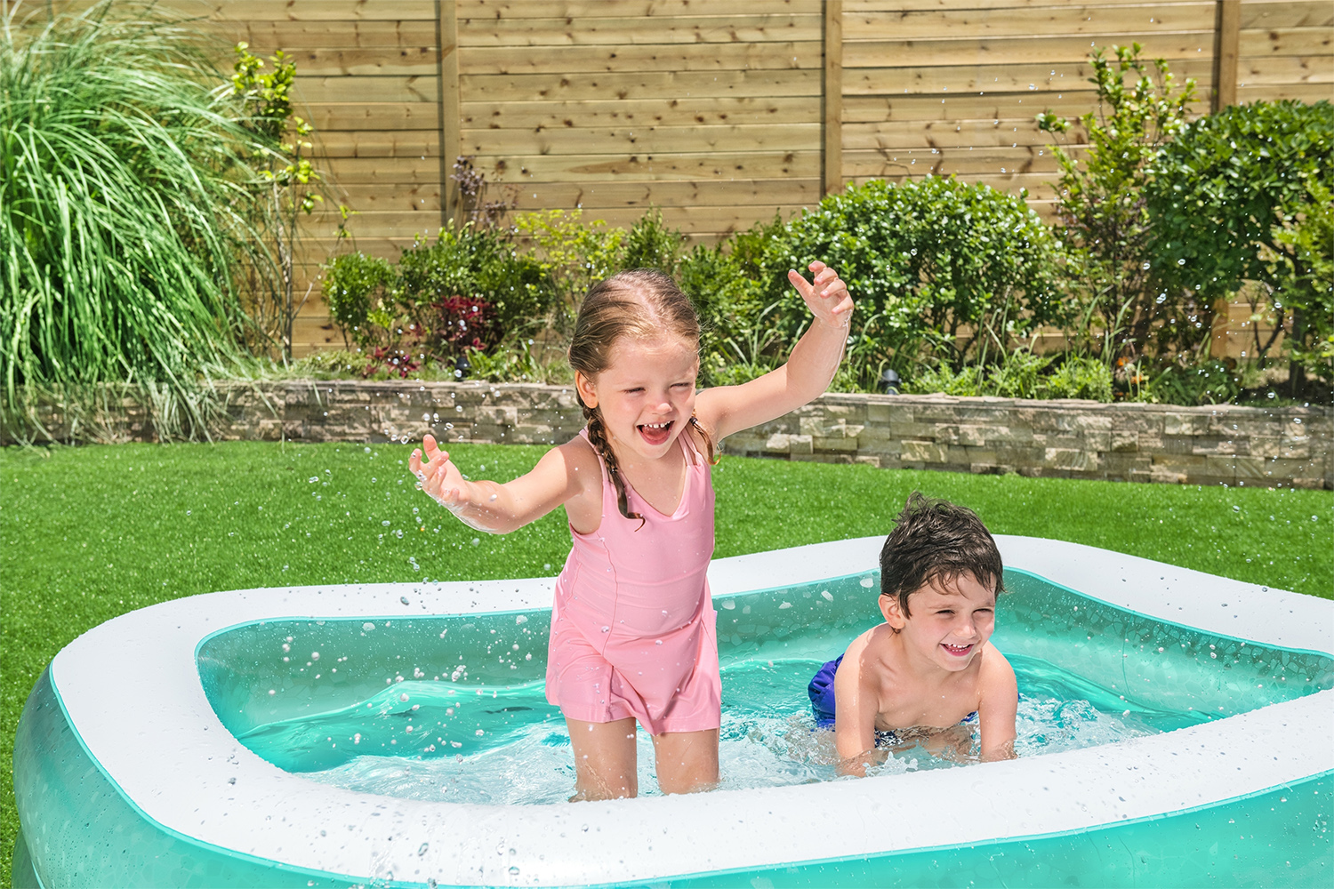 Family Pool 200 x 146 x 48 cm, eckig