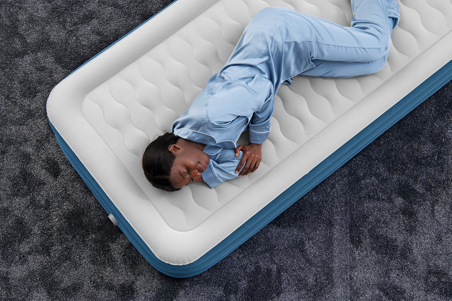 AlwayzAire® Single-Luftbett mit integrierter Doppelpumpe 191 x 97 x 46 cm