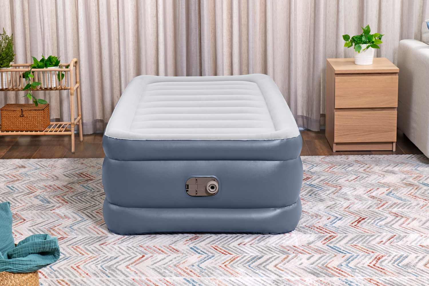 TriTech™ Single-Luftbett mit integrierter Elektropumpe 191 x 97 x 51 cm