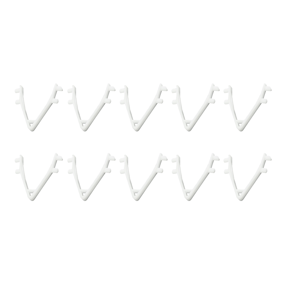Bestway® Spare Part U-Support spring pin set (white / 10 pieces) for various Steel Pro™ pools (2017 to 2019)