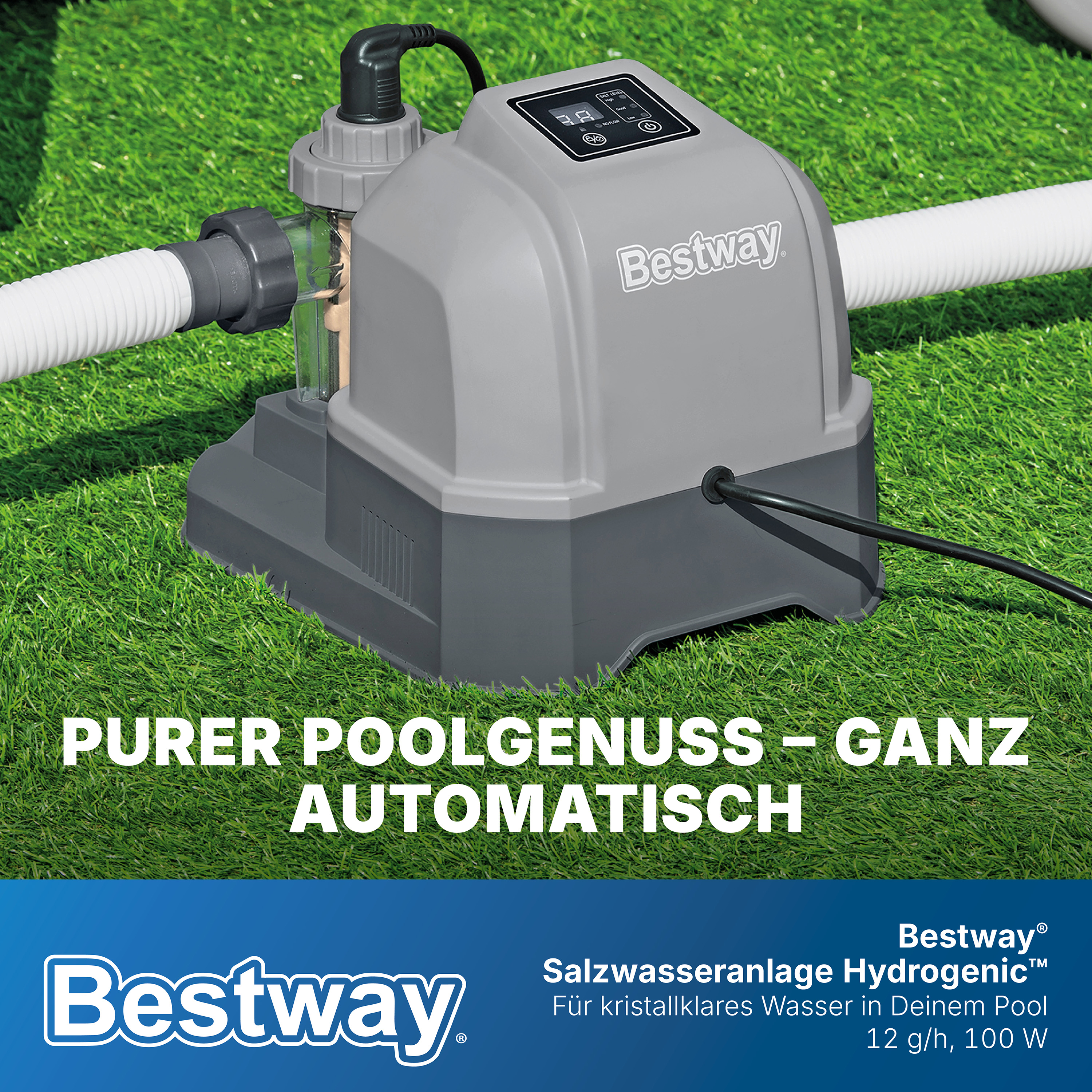 Salzwasseranlage Hydrogenic™ 12 g/h, 100 W