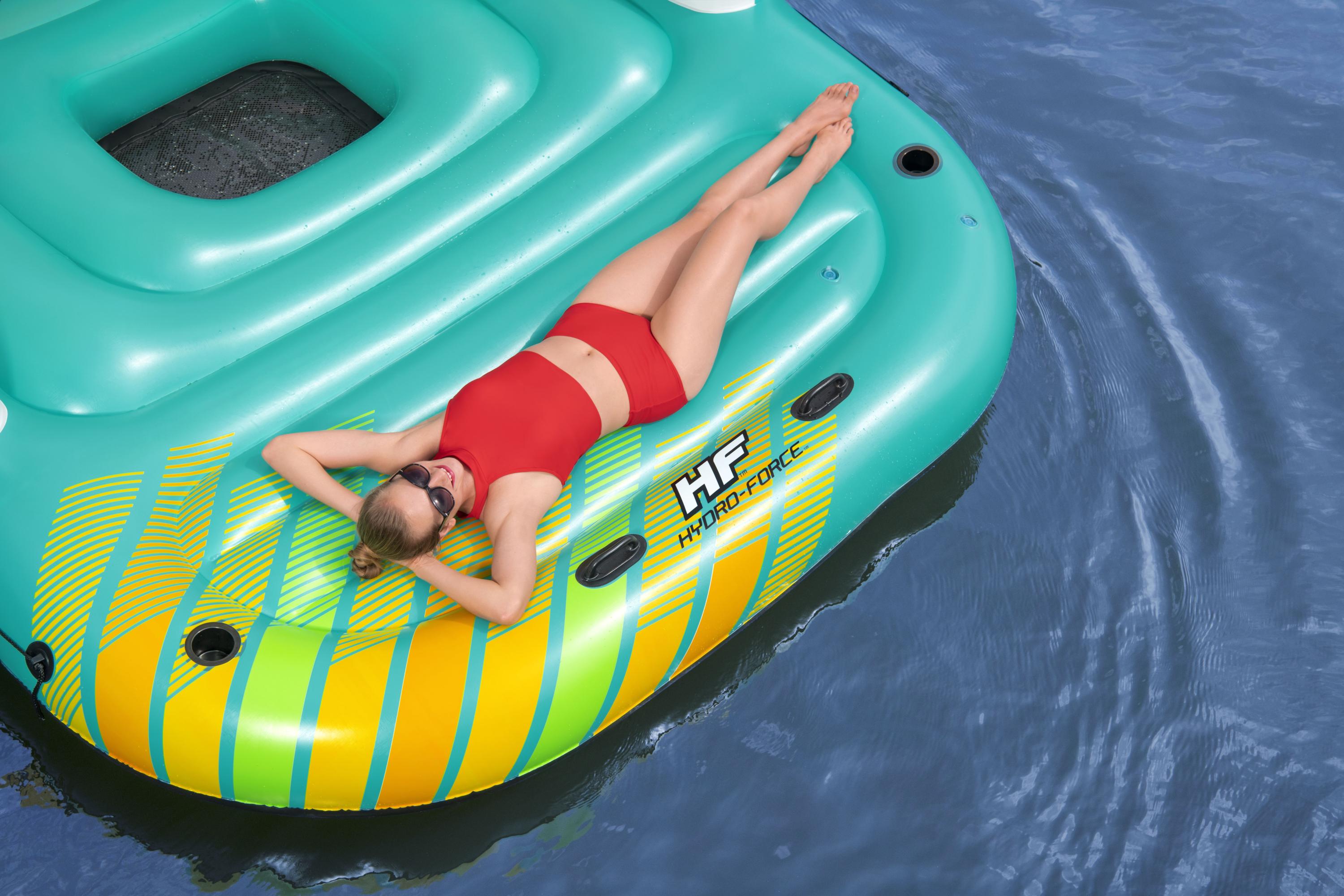 Hydro-Force®  5-Personen-Badeinsel Sunny Lounge 300 x 275 cm