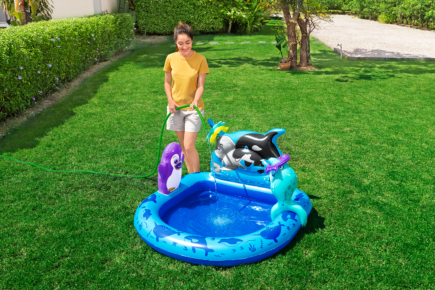 Wasserspielcenter Polar Pals™ 134 x 131 x 73 cm