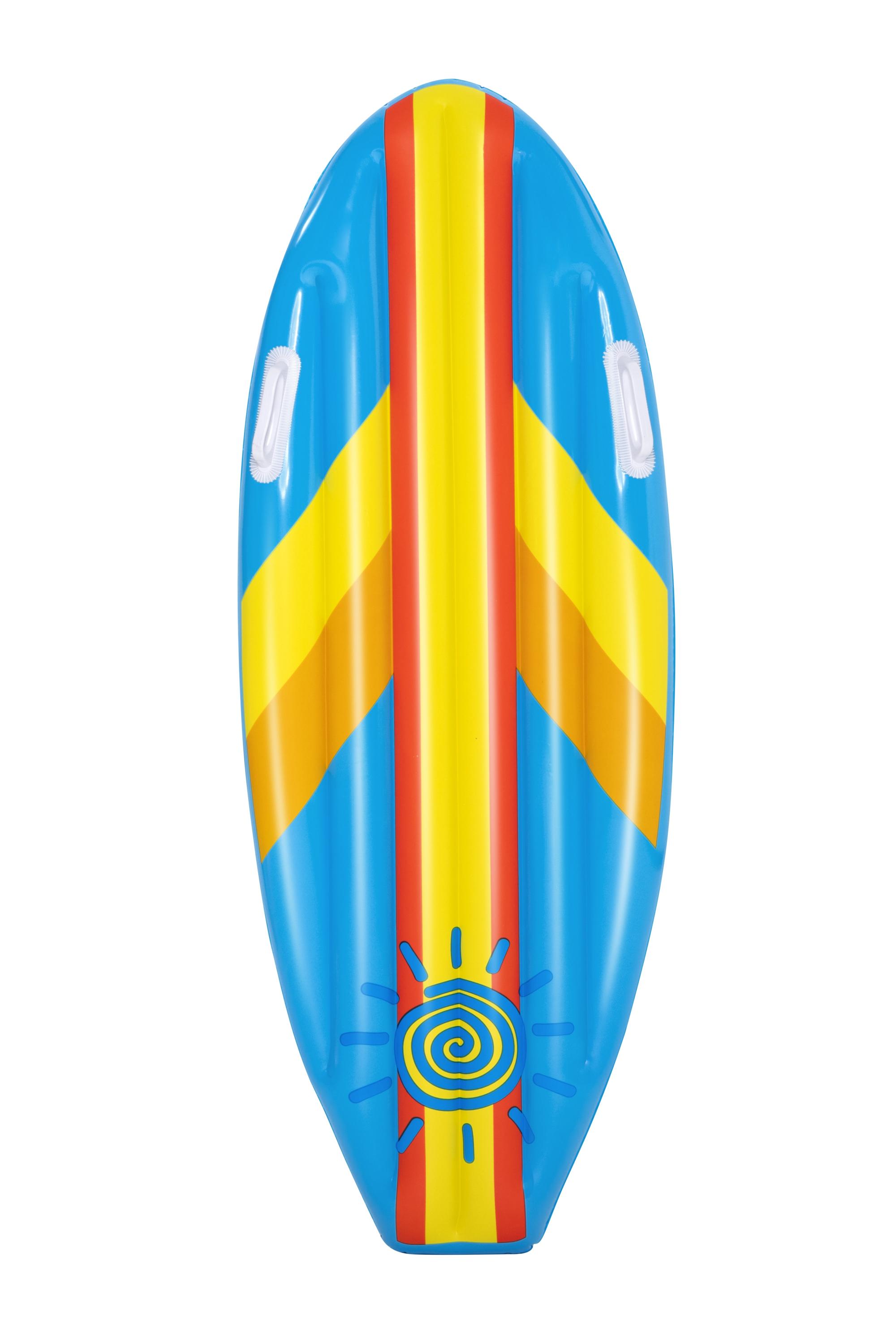 Kinder-Surfboard Stars and Flowers 114 x 46 cm