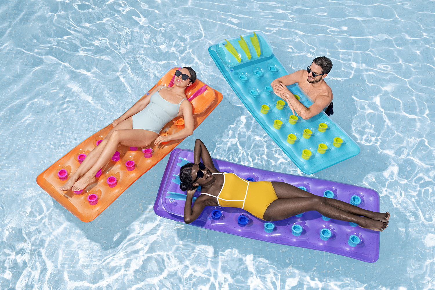Luftmatratze Summer Colors™ Deluxe 188 x 71 cm, sortiert