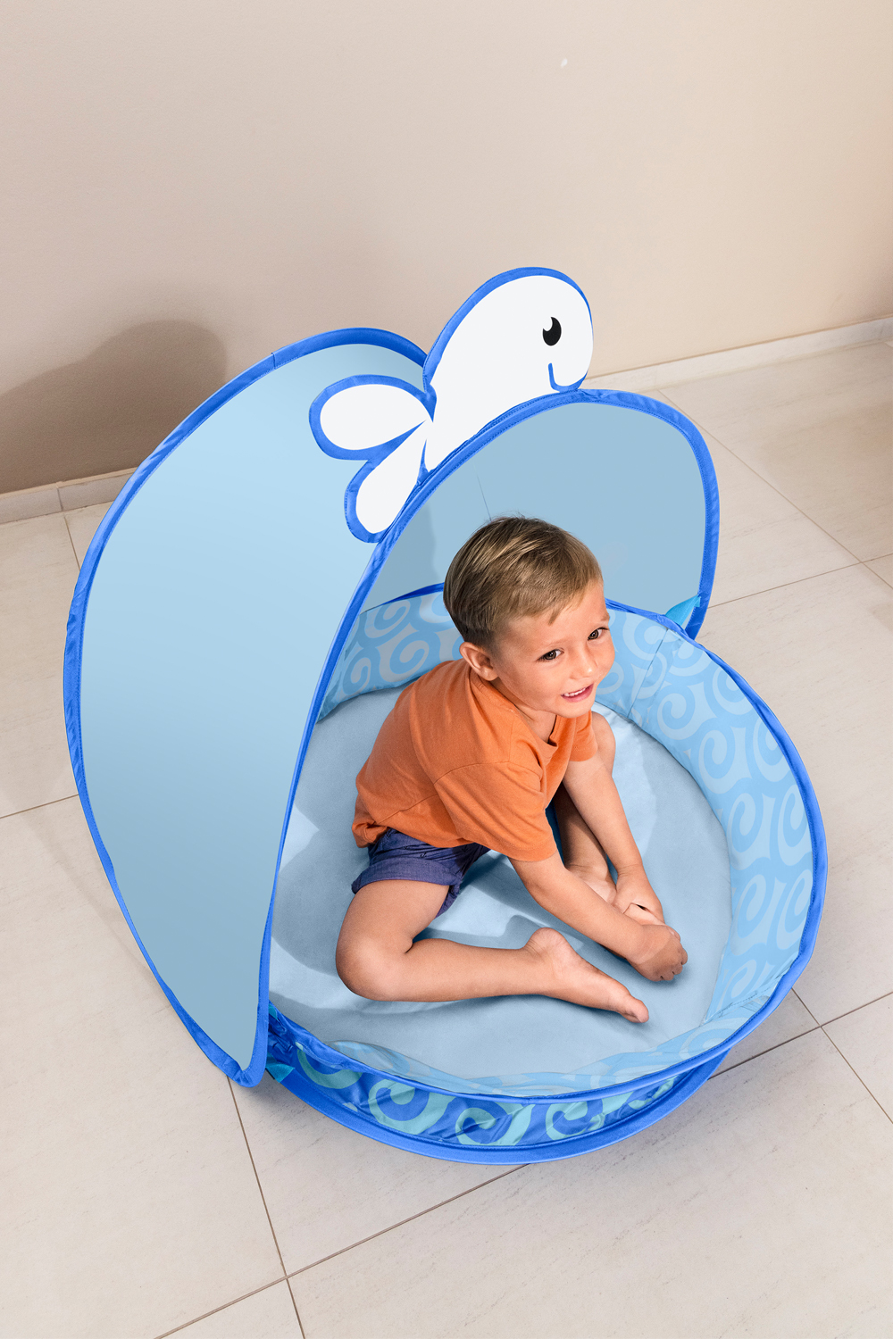 Pop-Up n' Splash™ Planschbecken mit Sonnenschutzdach 78 x 68 x 60 cm