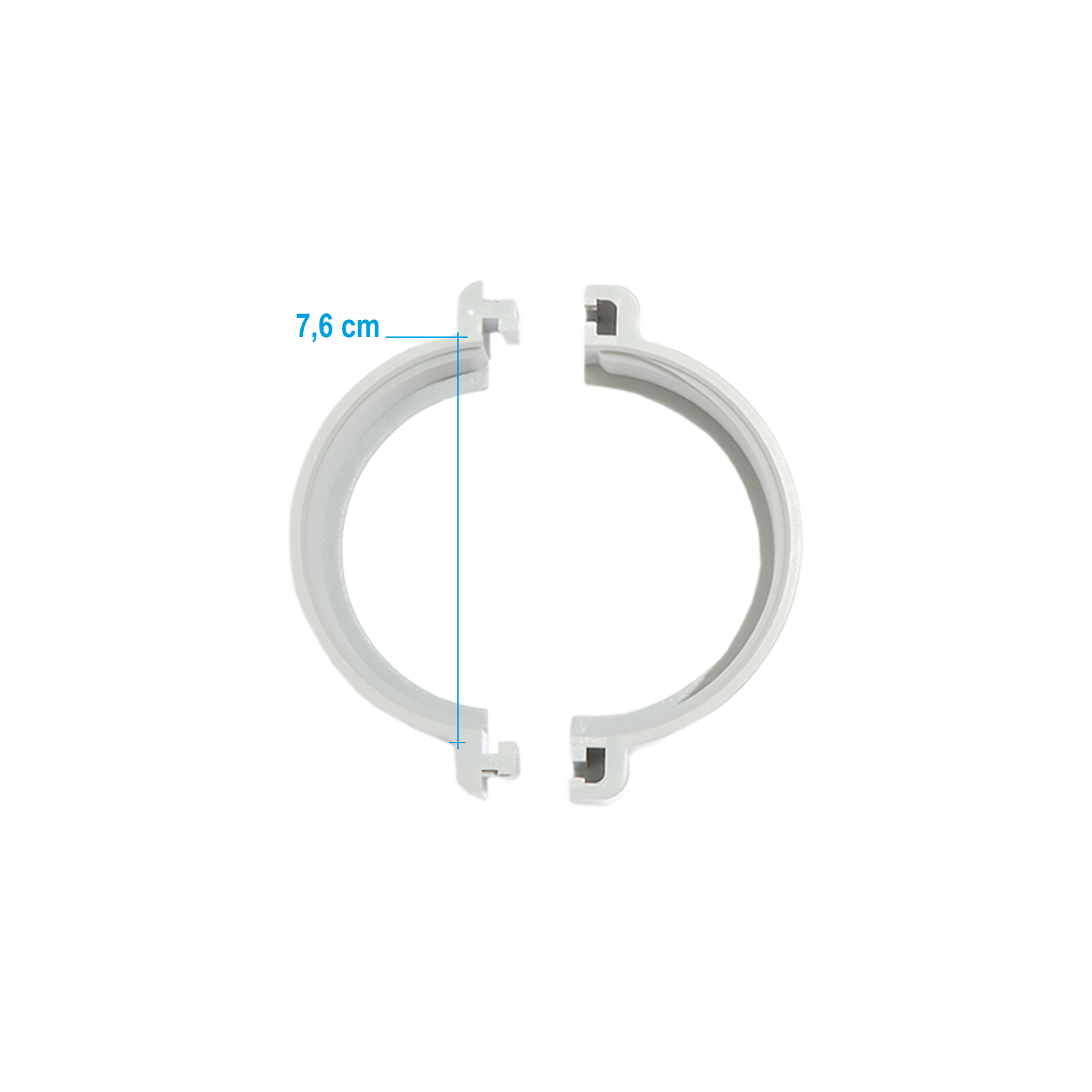 Bestway® Spare Part Gear set for inlet (grey / 2 pieces) for LAY-Z-SPA® HydroJet Pro™ (until 2020)