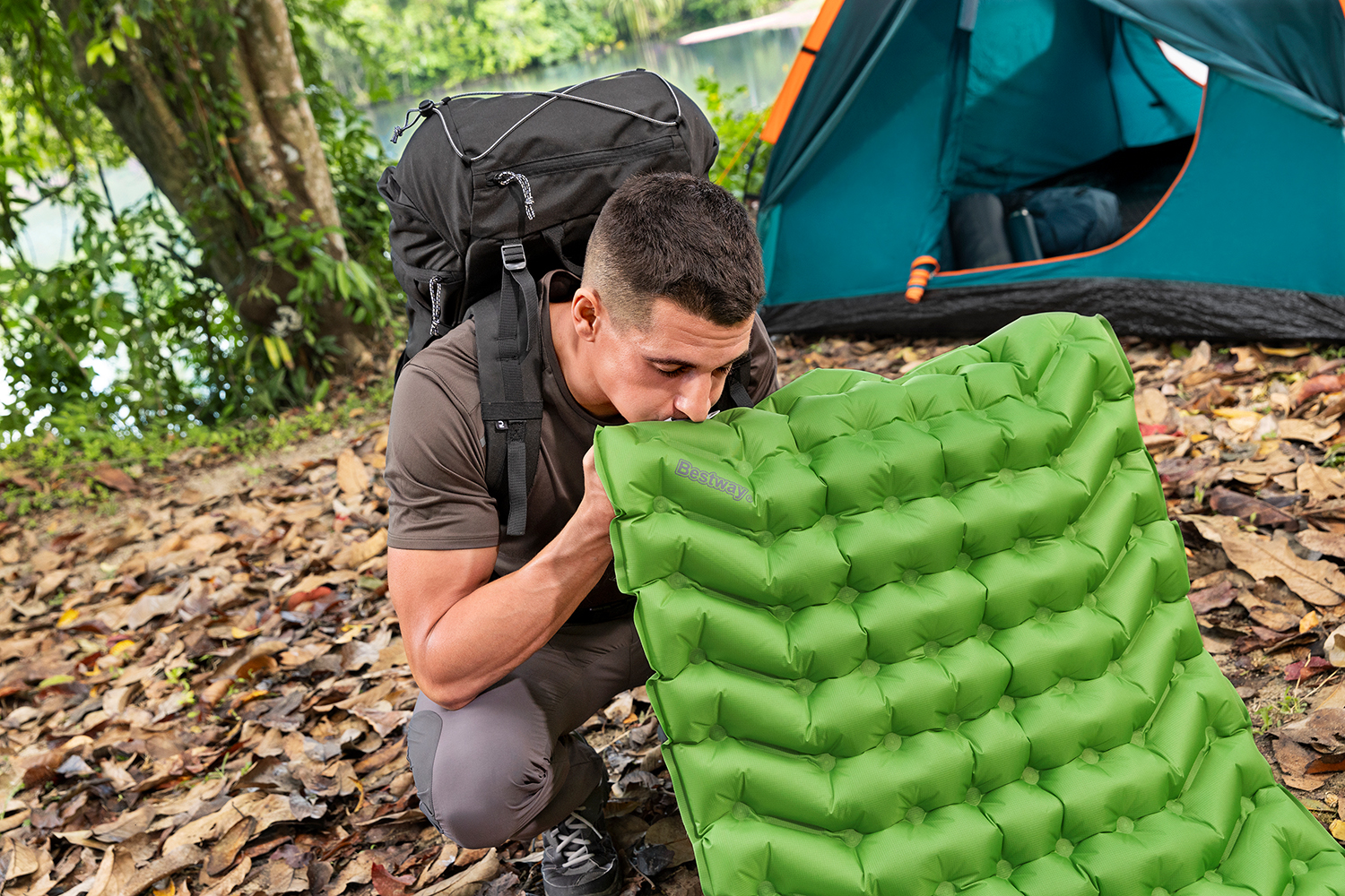 Aufblasbare Single-Isomatte WanderLite™ 188 x 58,5 x 6,5 cm Aufblasbare Single-Isomatte WanderLite™ 188 x 58,5 x 6,5 cm