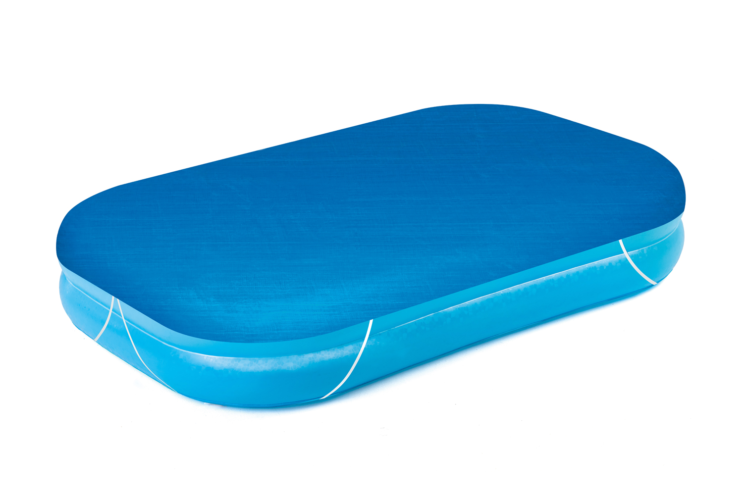 PE-Abdeckplane passend für 262 x 175 cm Family Pools, blau, eckig