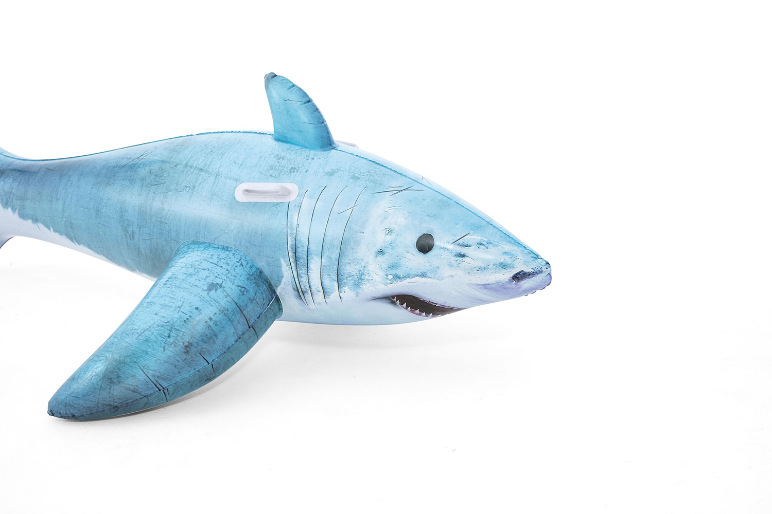 Bestway® 6' x 40"/1.83m x 1.02m Realistic Shark Ride-On Bestway® 6' x 40"/1.83m x 1.02m Realistic Shark Ride-On