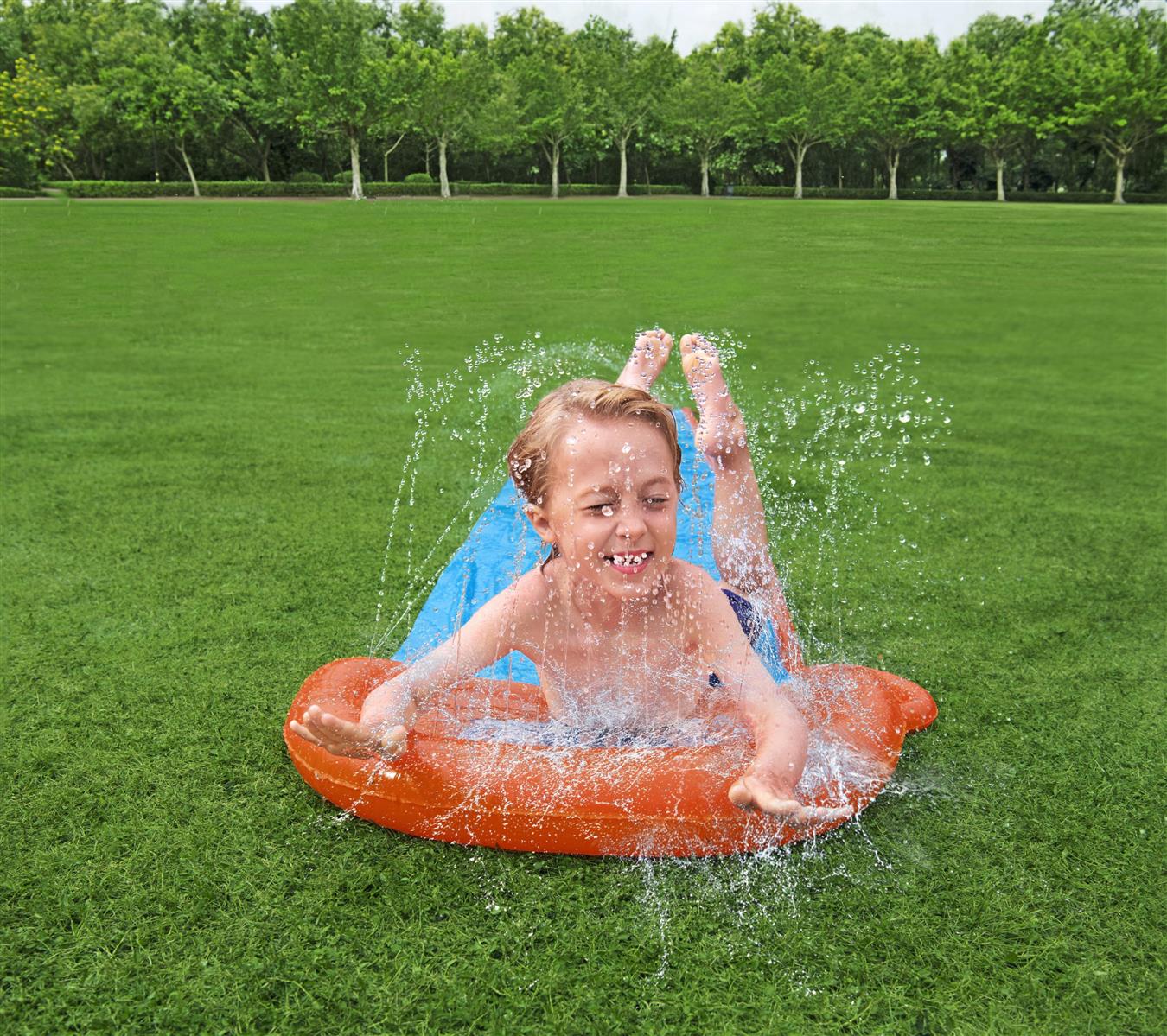 H2OGO!® 1-Person-Wasserrutsche 488 x 82 cm