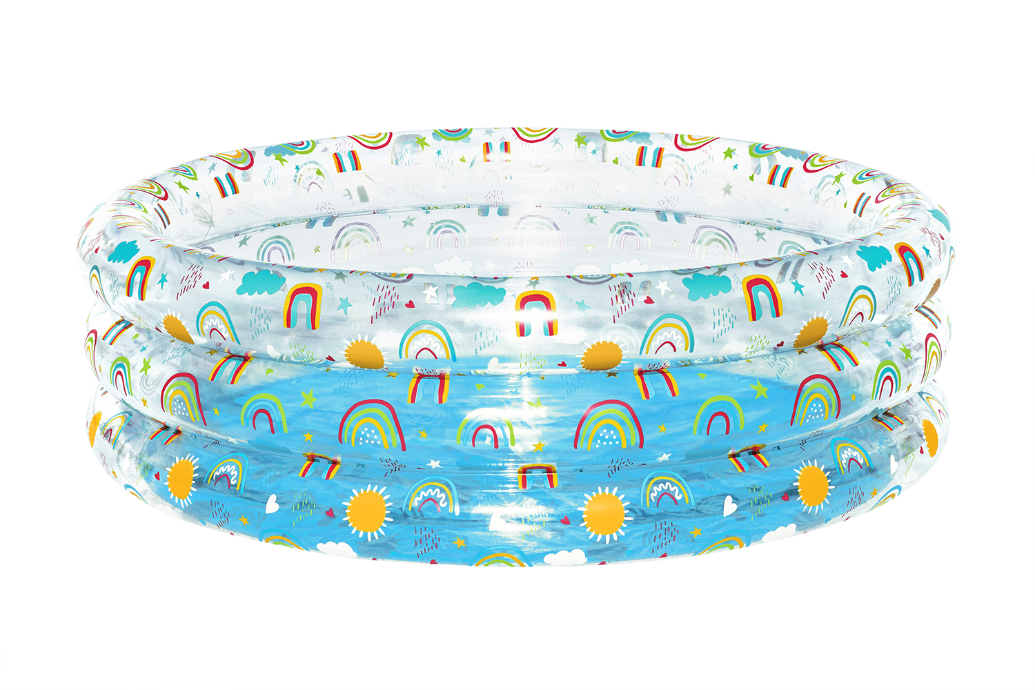 Planschbecken Rainbow Splash™ Ø 150 x 53 cm Planschbecken Rainbow Splash™ Ø 150 x 53 cm
