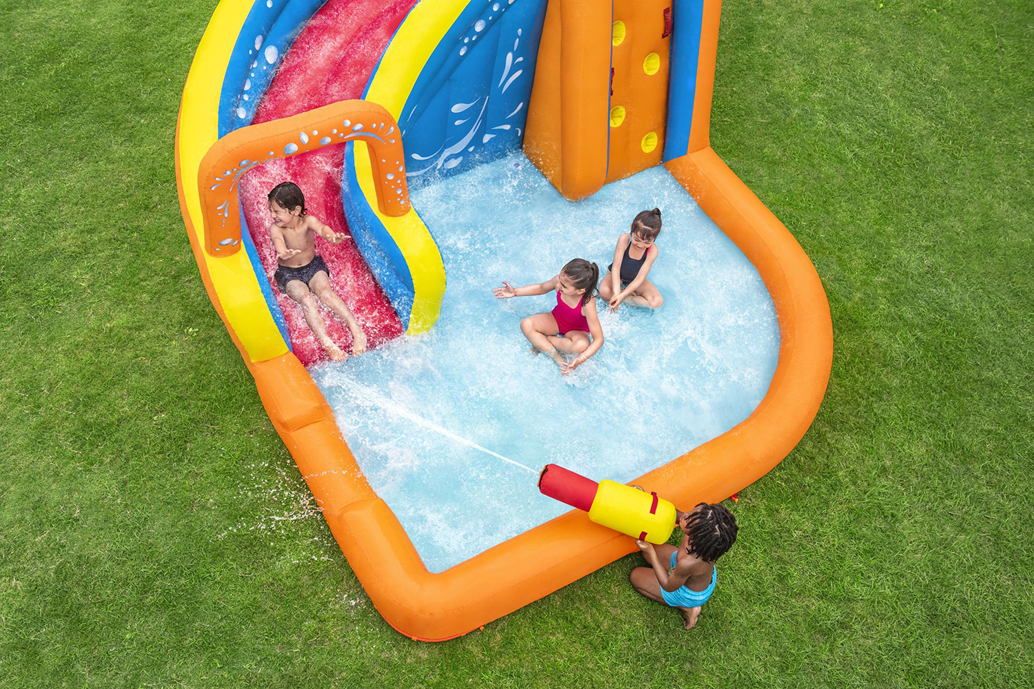 H2OGO!™ 12' x 10'6" x 8'10"/3.65m x 3.20m x 2.70m Turbo Splash Water Zone_Mega Water Park