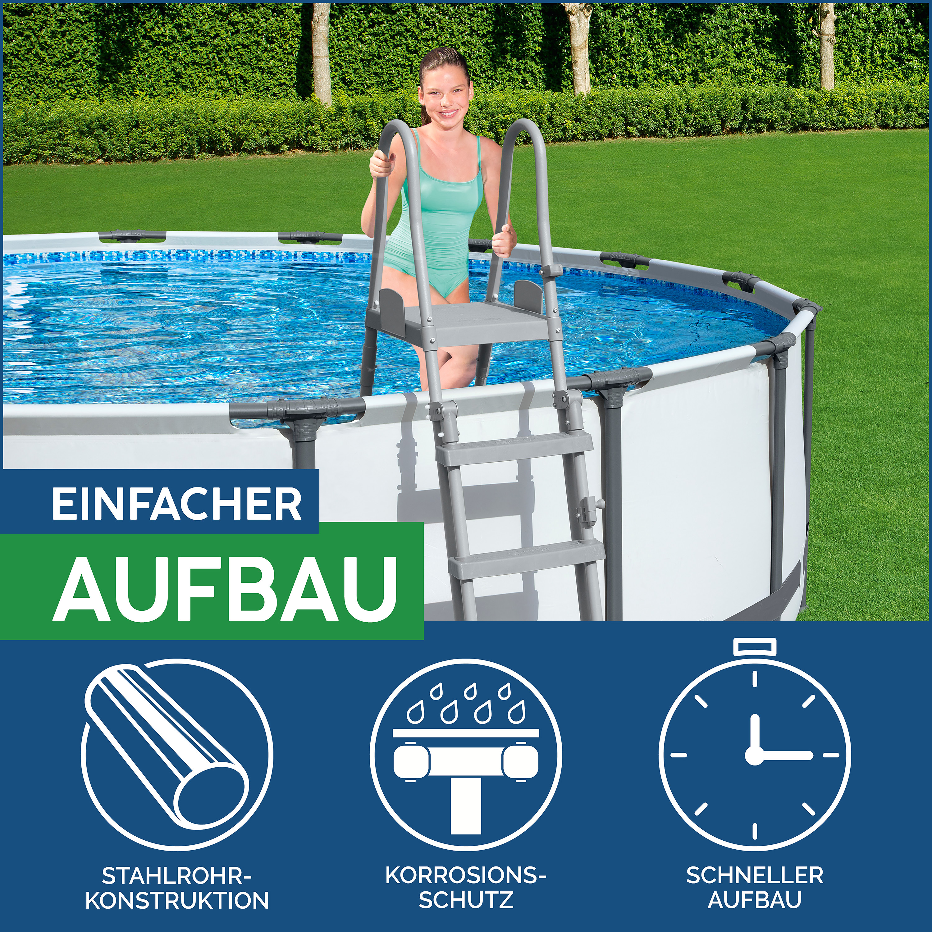 Sicherheitsleiter 132 cm