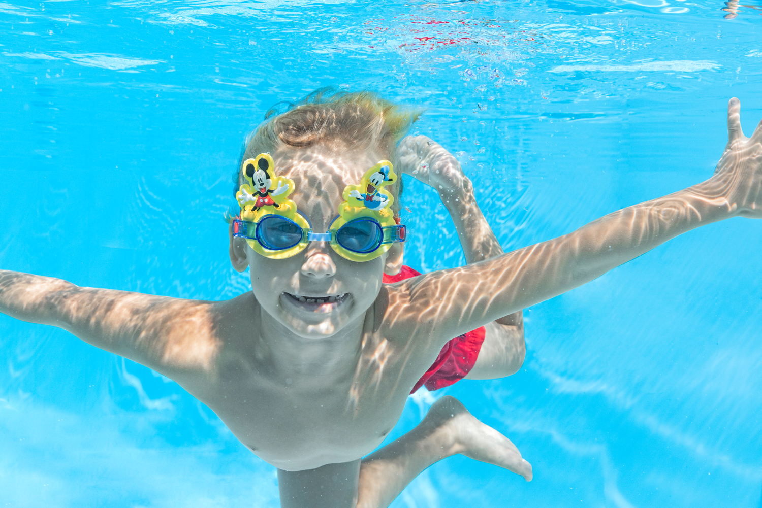 Disney® Schwimmbrille Mickey Maus & Donald Duck ab 3 Jahren