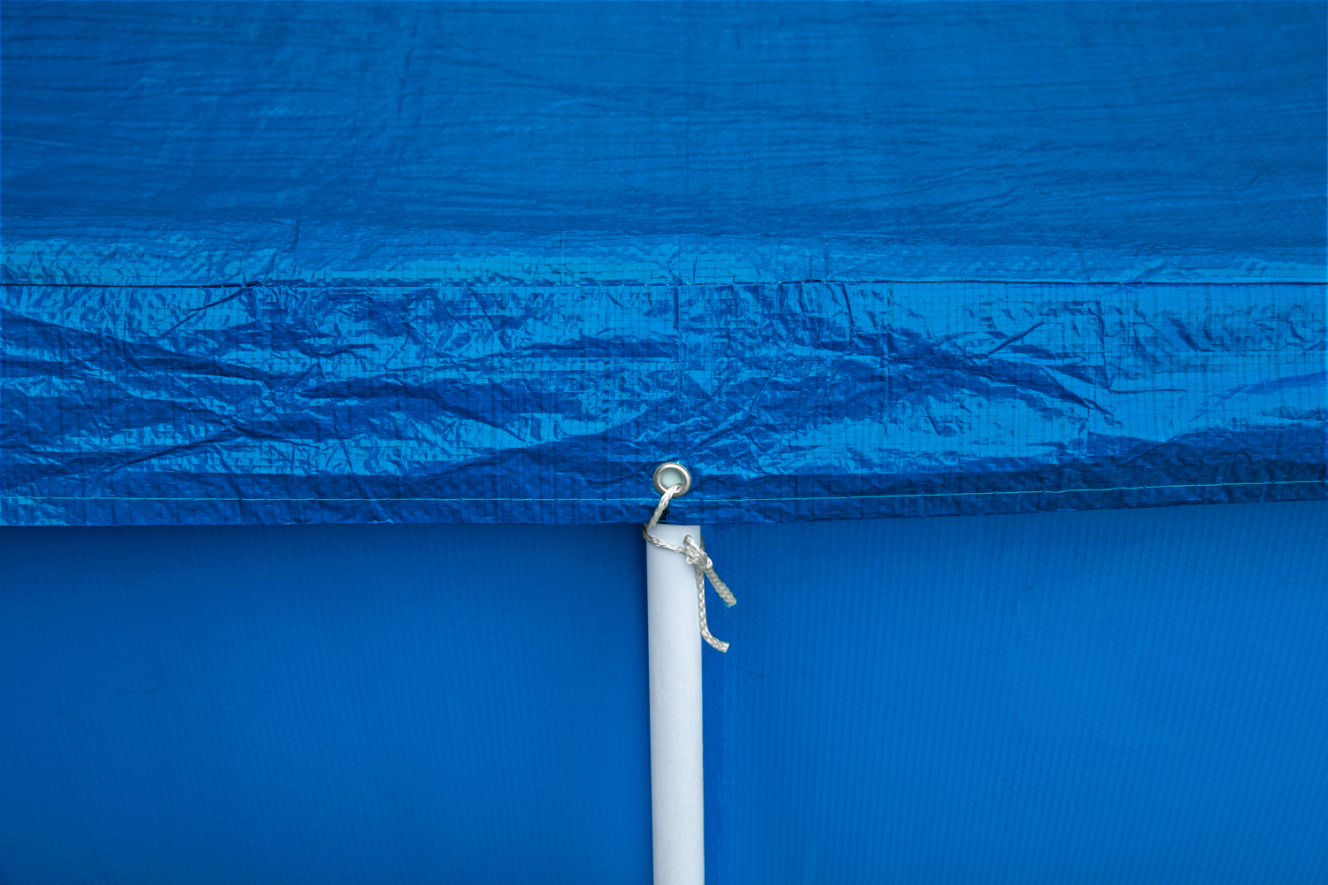 PE-Abdeckplane 304 x 205 cm, blau, eckig